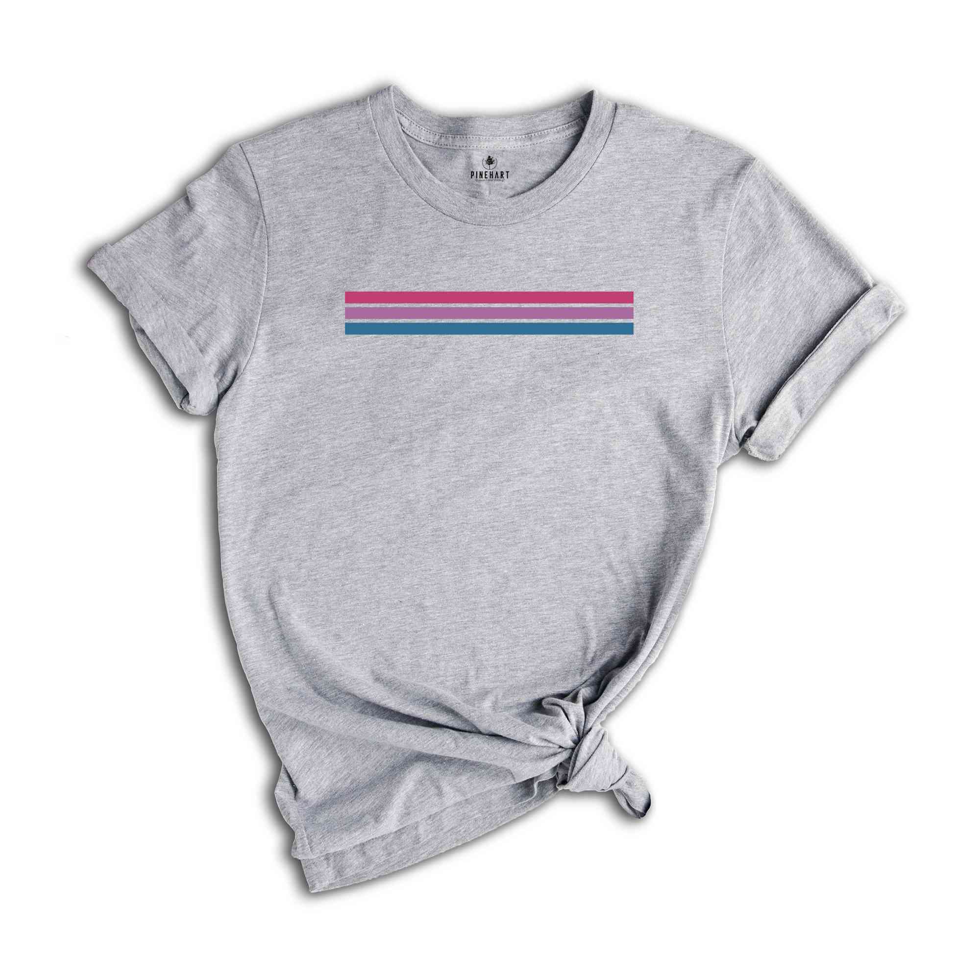 Bi Pride Shirt, LQBTQ T Shirt, Bisexual Pride, Love Is Love T-Shirt, Bisexual Shirt, March For The Movement, Minimalistic Bi Pride