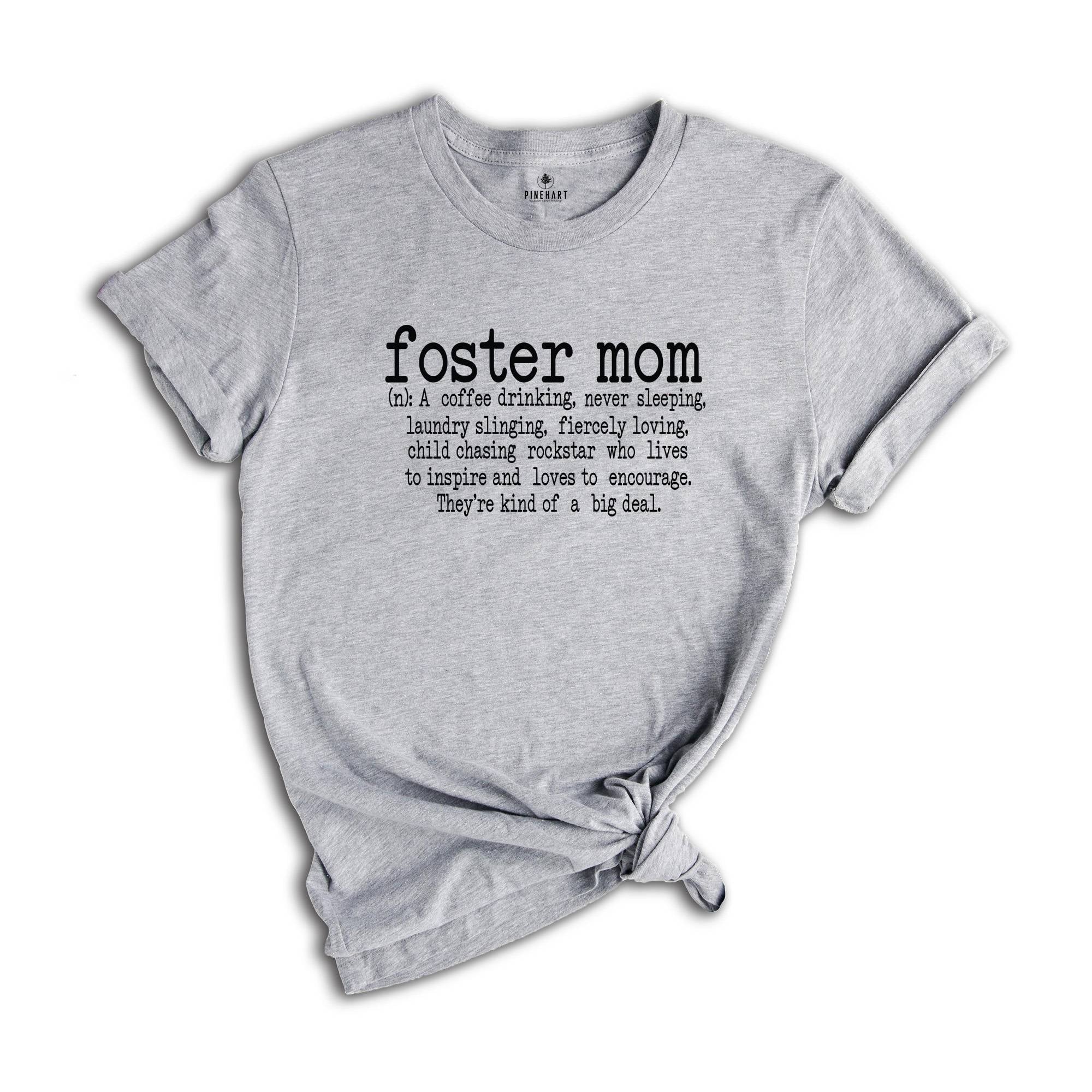 Foster Mom Definition Shirt , Gift for Foster Mom, Bonus Mom TShirt, Mothers Day Gift, Bonus Mama Gift for Mama