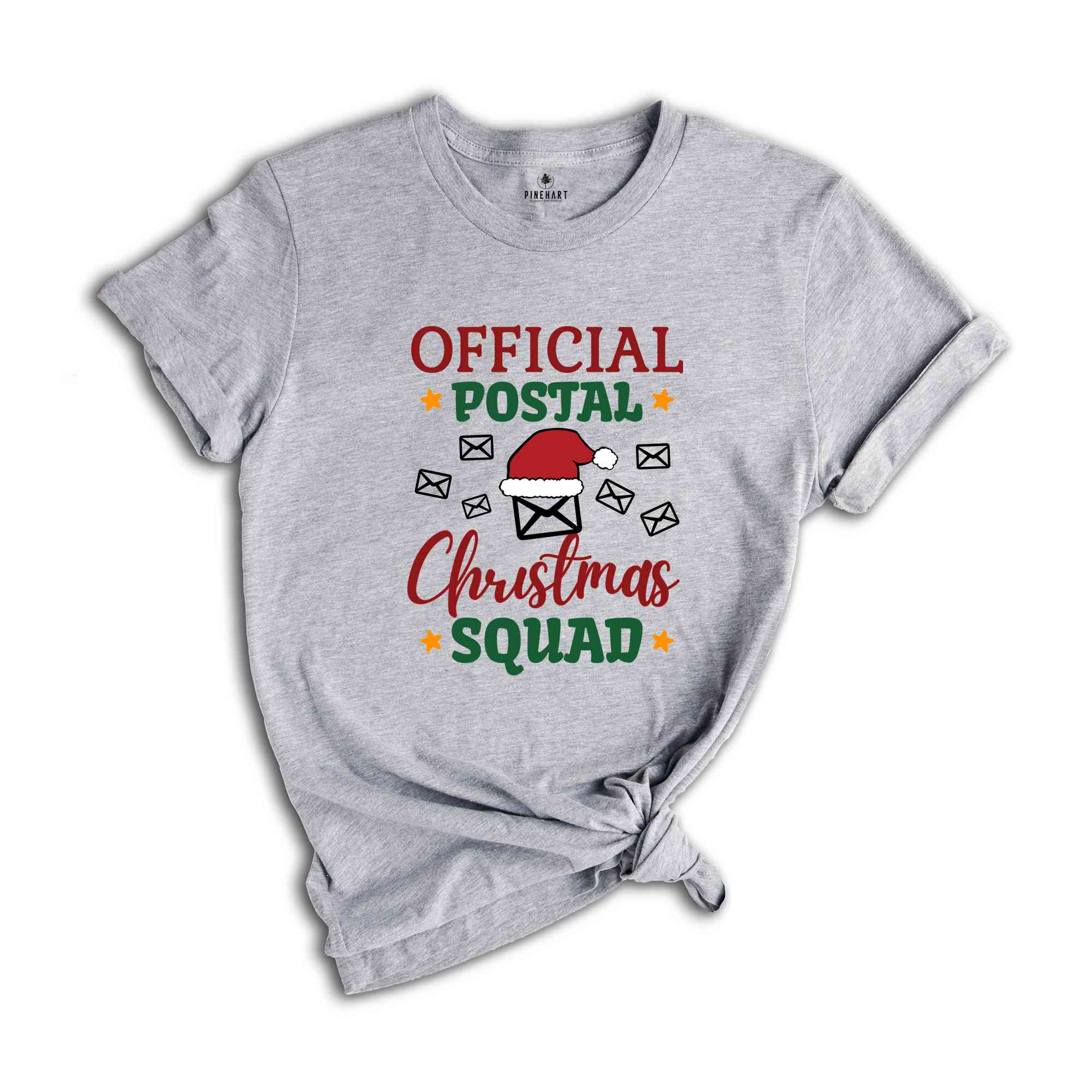 Official Christmas Postal Crew, Holiday Worker Shirt