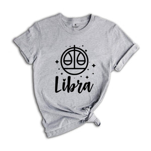 Libra Shirt, Libra Birth Sign, Zodiac Sign, Zodiac Sign Birthday Gift, Libra Shirts for Women, Zodiac Shirts, Zodiac T-Shirts