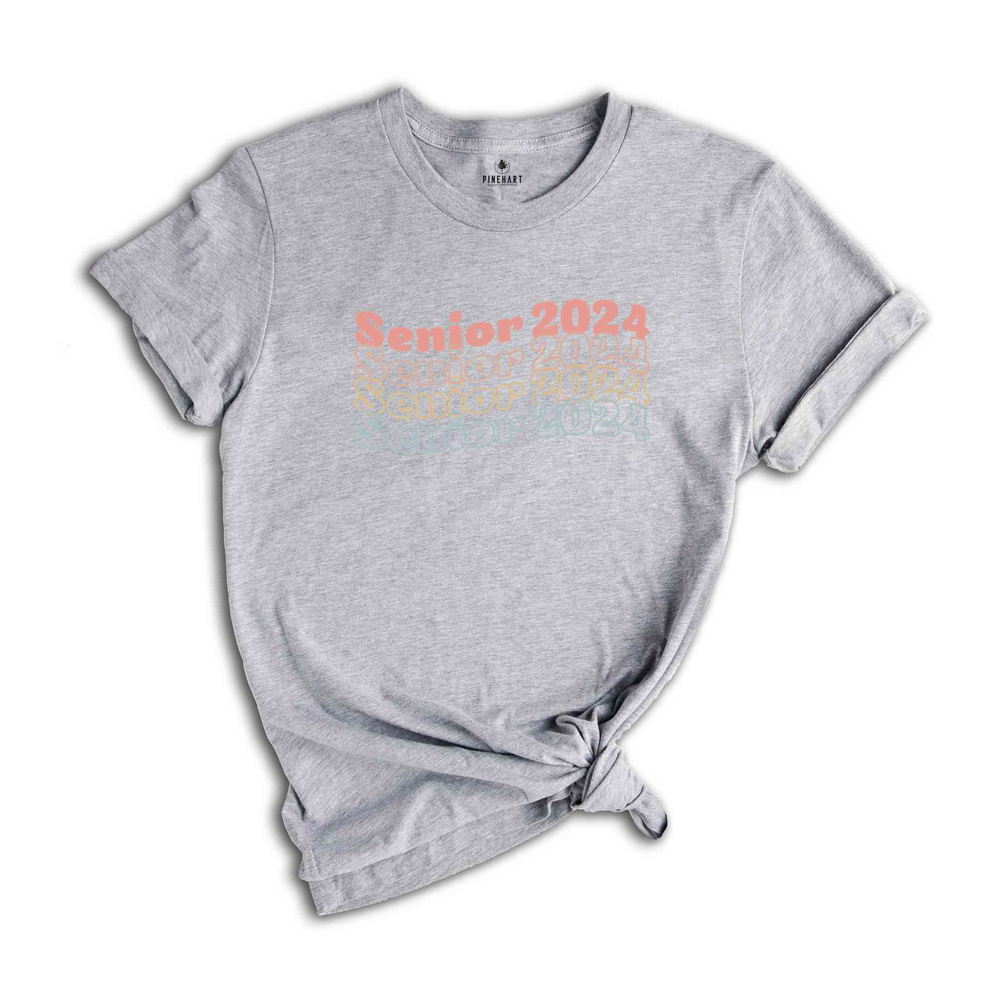 Vintage Senior 2024 T-shirt, Graduation 2024 Shirt, Senior Shirt, Graduation Shirt, Class of 2024, Unisex T-shirt