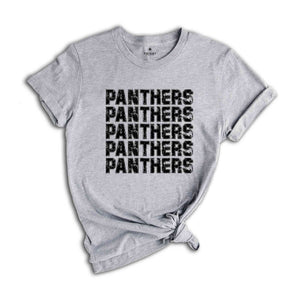 Team Mascot Shirt, Panthers Mascot Shirt, Panthers Fan Shirt, Panthers School Shirt, School Spirit Shirt, Panthers Team Shirt, Football Tee