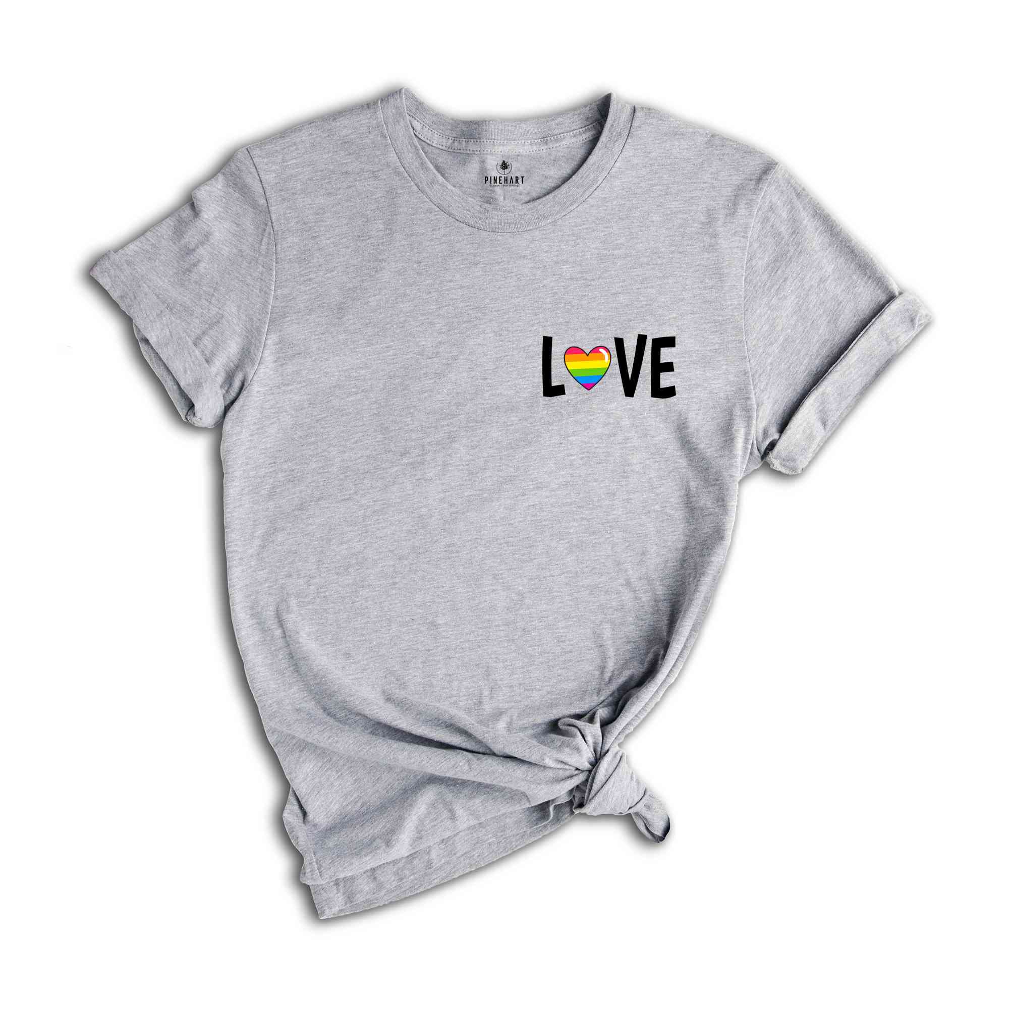 Love Shirt, Pride Month Shirt, LGBTQ+ Shirt, Equality Shirt, Rainbow Flag, Lgbt Pride Shirt, Queer Shirts