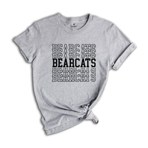 Team Mascot Shirt, Bearcats Team Shirt, Bearcats Team Spirit Shirt, Bearcats Fan Shirt, Bearcats School Shirt, Bearcats School Spirit