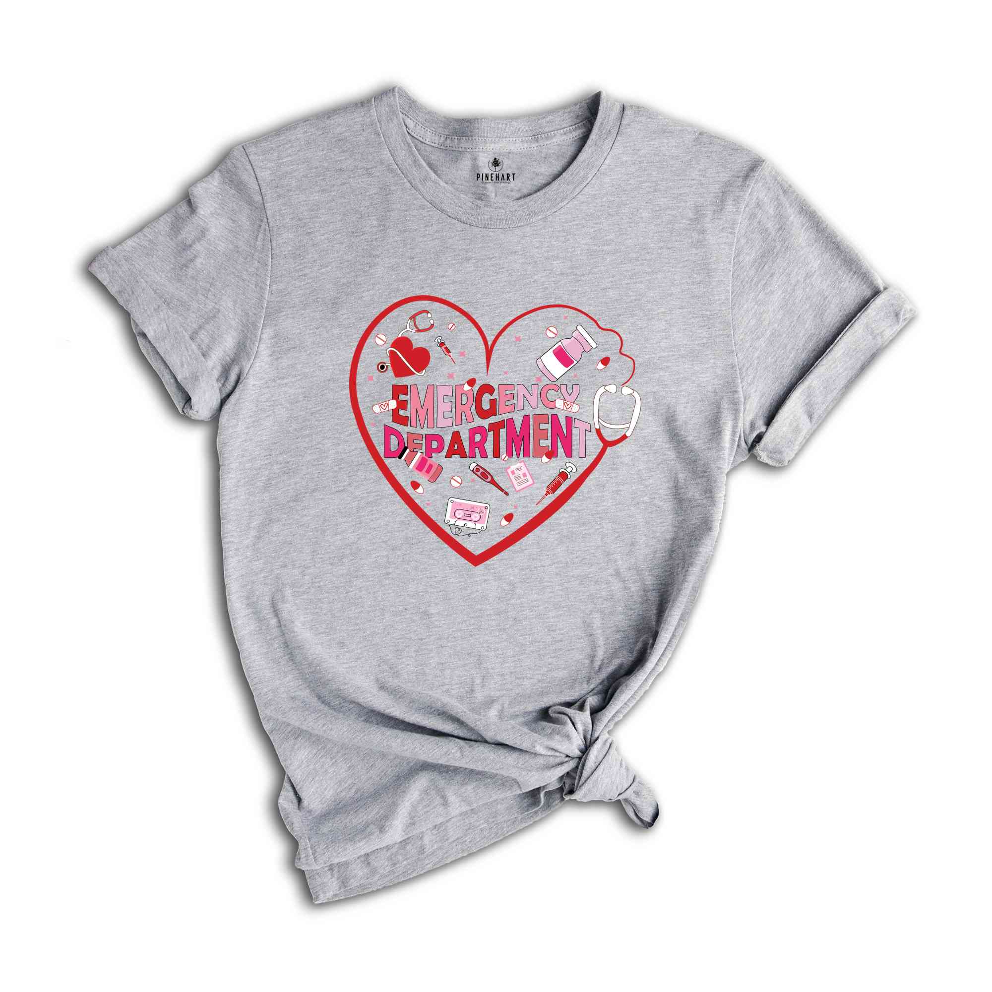 Emergency Department Valentine Shirt, Emergency Department, Er Nurse Shirt, Emergency Department, Er Tech Shirt