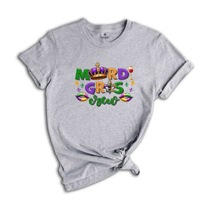 Mardi Gras Crew Shirt, Mardi Gras Clothing, Mardi Gras Gift, Mardi Gras Crew, Louisiana Shirt, Fat Tuesday Shirt, Mardi Gras Party Tee