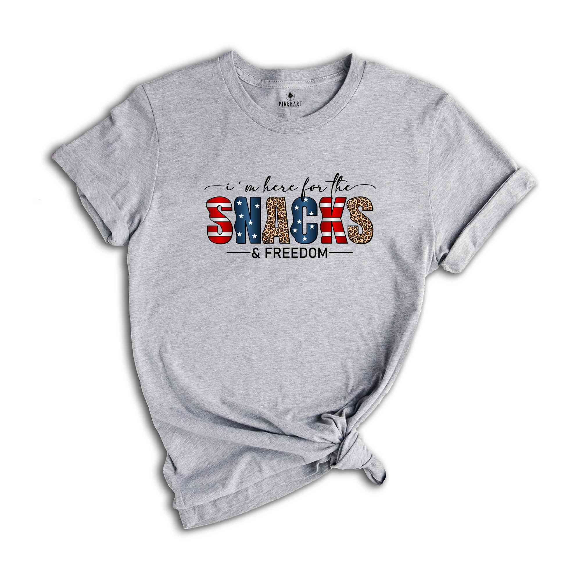 I'm Here For The Snacks Freedom Shirt, Patriotic Shirt, Independence Day Shirt, 4th Of July Shirt, Retro America Shirt