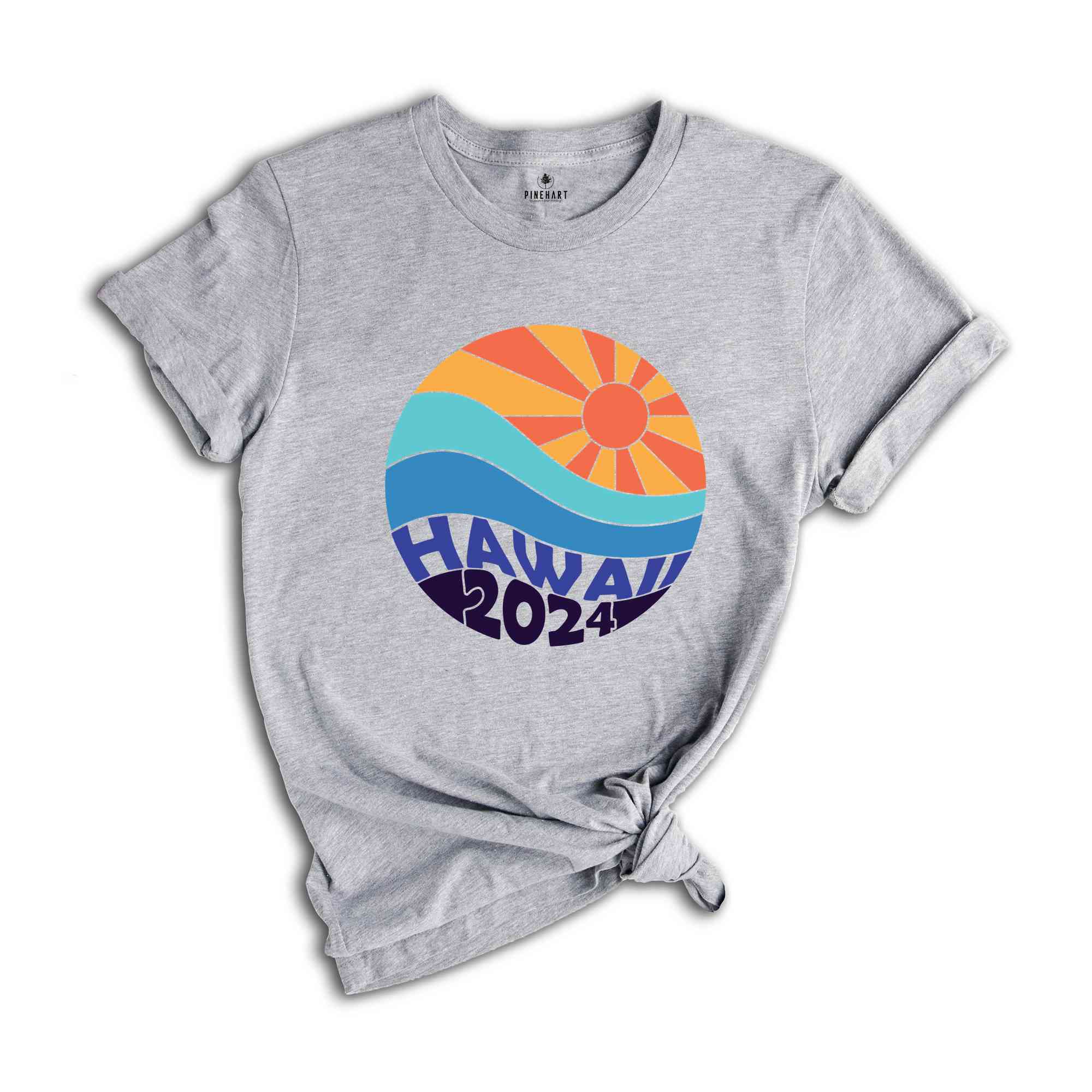 Hawaii 2024 Shirt, Sun Shirt, Summer Shirt, Vacation Shirt, Summer Trip Shirt, Beach Vibes Shirt, Beach Shirt, Vacay Mode Shirt