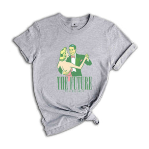 The Future Mr. & Mrs. Smith Shirt, Bride Shirt, Custom Bride Gift, Bride to Be Shirt, Engaged Gift For Her, Personalized Engagement Shirt