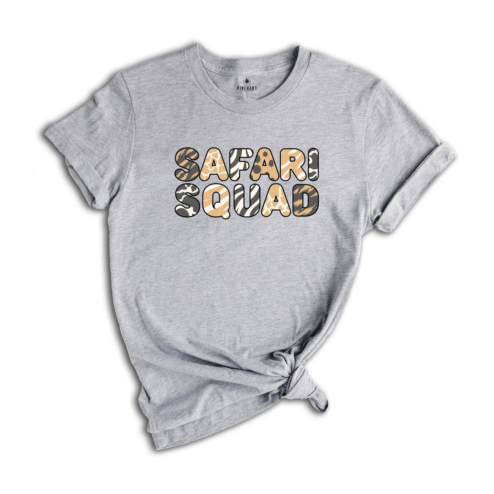 Safari Squad Shirt, Safari Gift, Safari Guide Shirt, Safari Trip Shirt, Family Vacation Shirts, Safari Birthday, African Safari