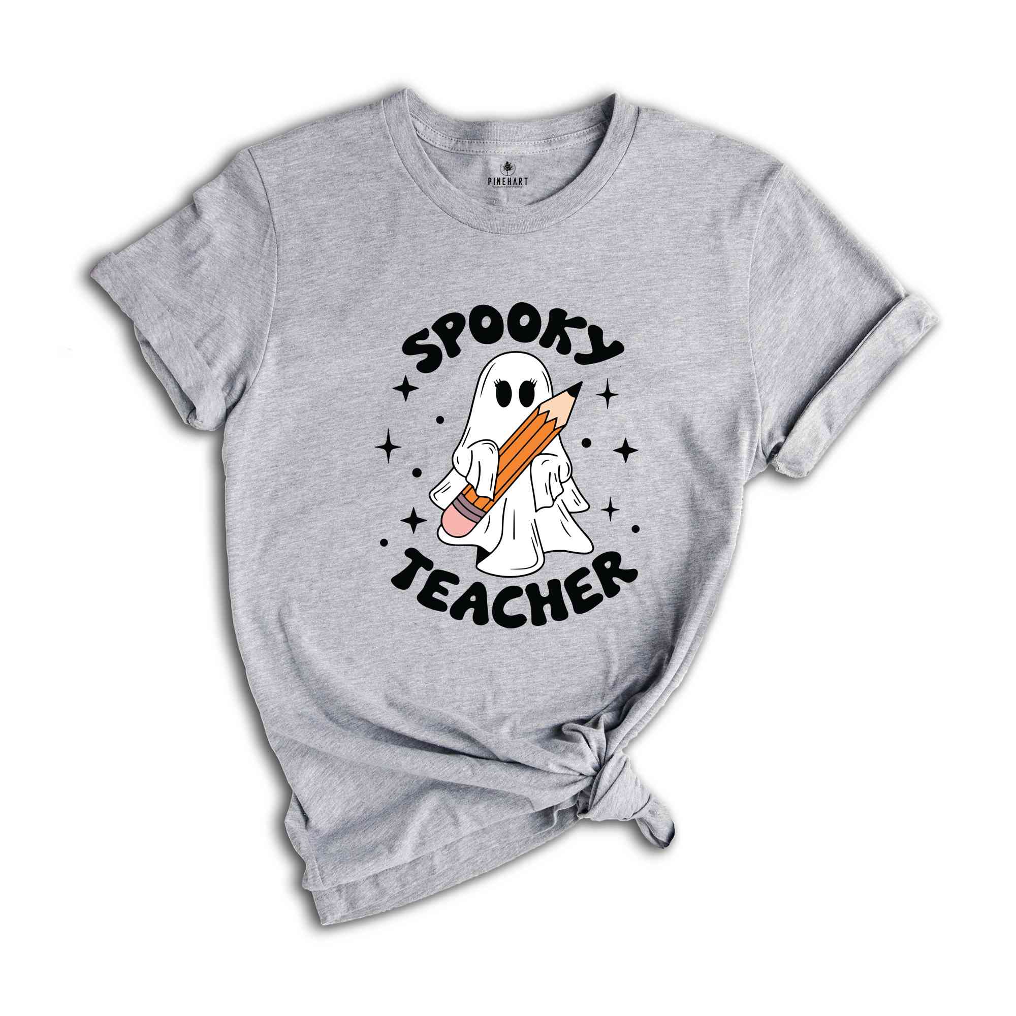 Spooky Teacher Shirt, Halloween Shirt, Cute Ghost Shirt, Spooky Vibes Shirt, Retro Halloween Shirt, Fall Shirt, Spooky Season Shirt