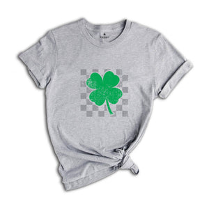 St Patrick's Shirt, Shamrock T Shirt, Retro Lucky Shirt, St Patricks Day Shirt, Retro Clover Shirt, Shamrock Day T-shirt, St Patrick's Gift