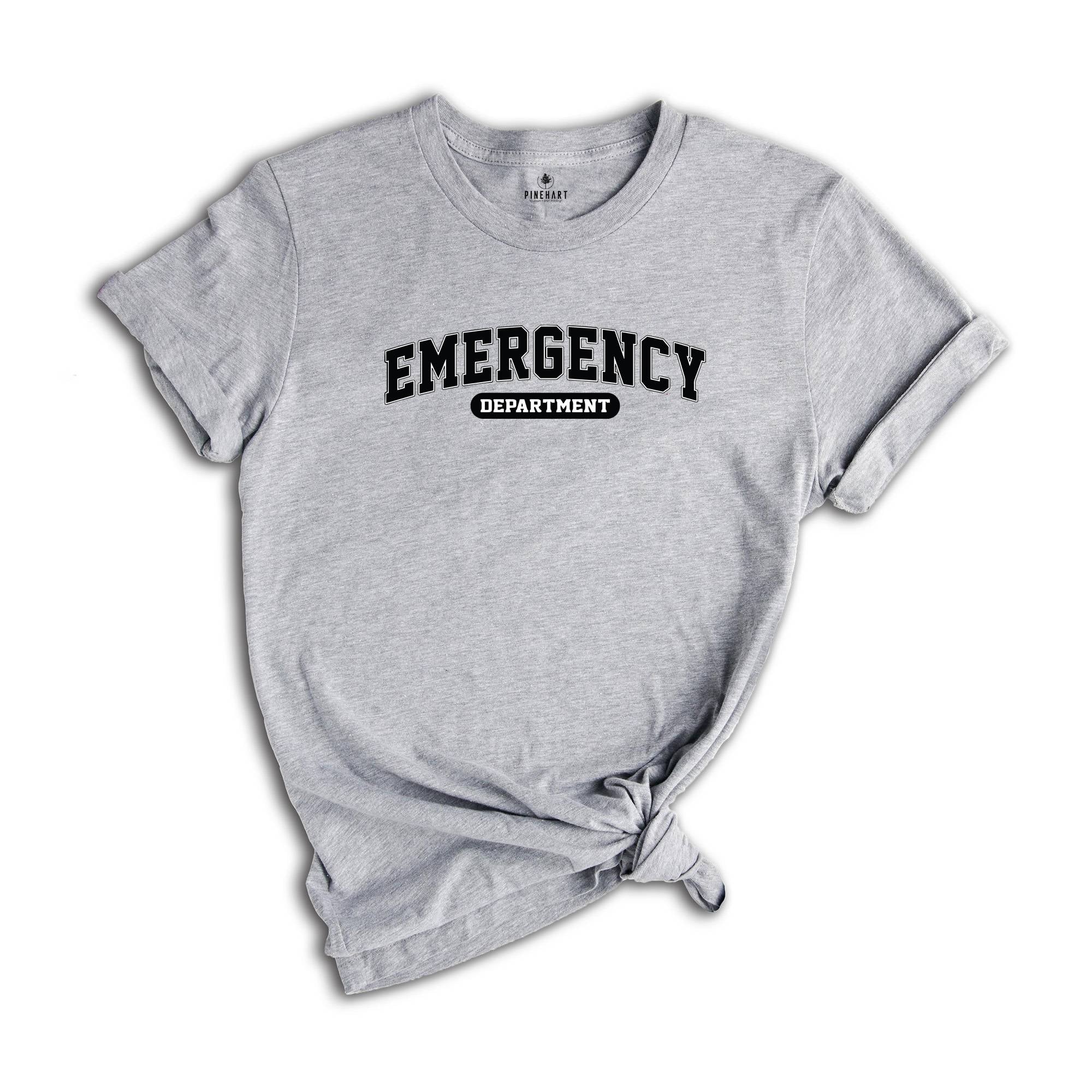 Emergency Department Shirts, Gifts For Emergency Department Tech, Nurse, ER Tech Gift, ED Tshirt, Tee Er nurse ED Nurse Emergency Room Shirt