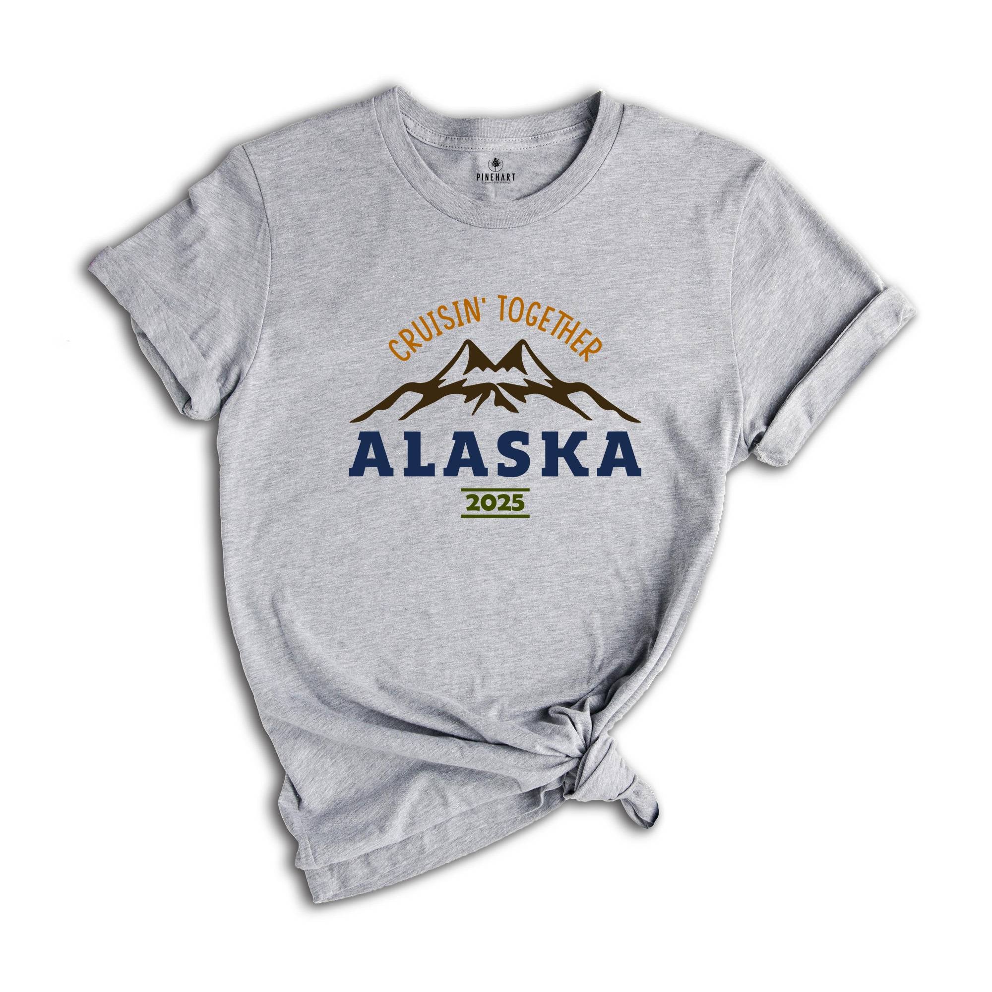 Cruising Together Alaska 2025 Shirt, Alaska Vacation Shirt, Family Cruise Shirt Gift, Alaska Cruise Squad Shirt, Alaska Trip Shirt