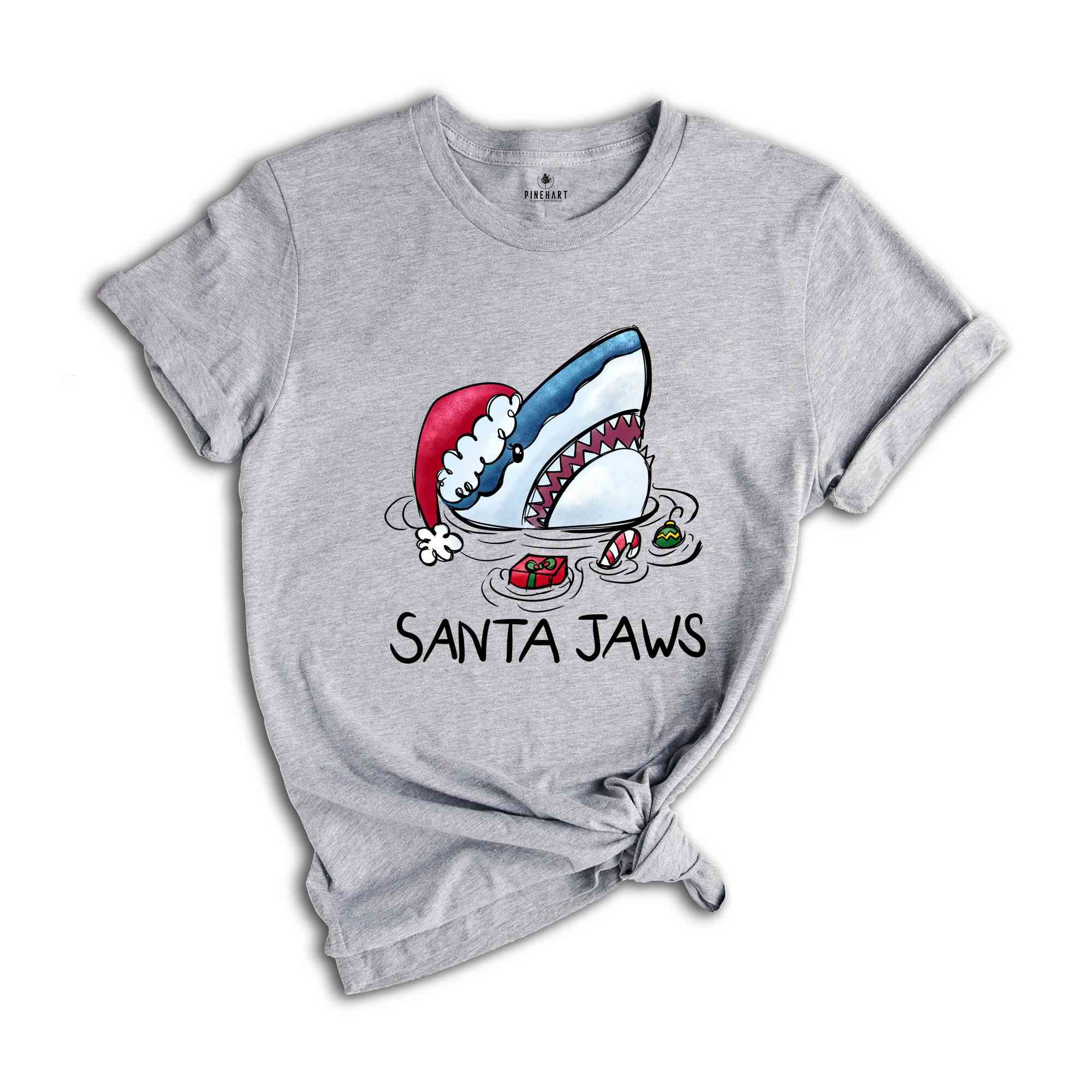 Santa Jaws Shirt, Christmas Shirts, Santa Claus Shirts, Christmas Gifts, Christmas Family Shirt, Christmas Vibe Tee