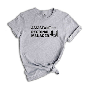 Matching Regional Manager Shirt, Assistant To The Regional Manager Shirt,1st Matching Family Tee, First Fathers Day Gift