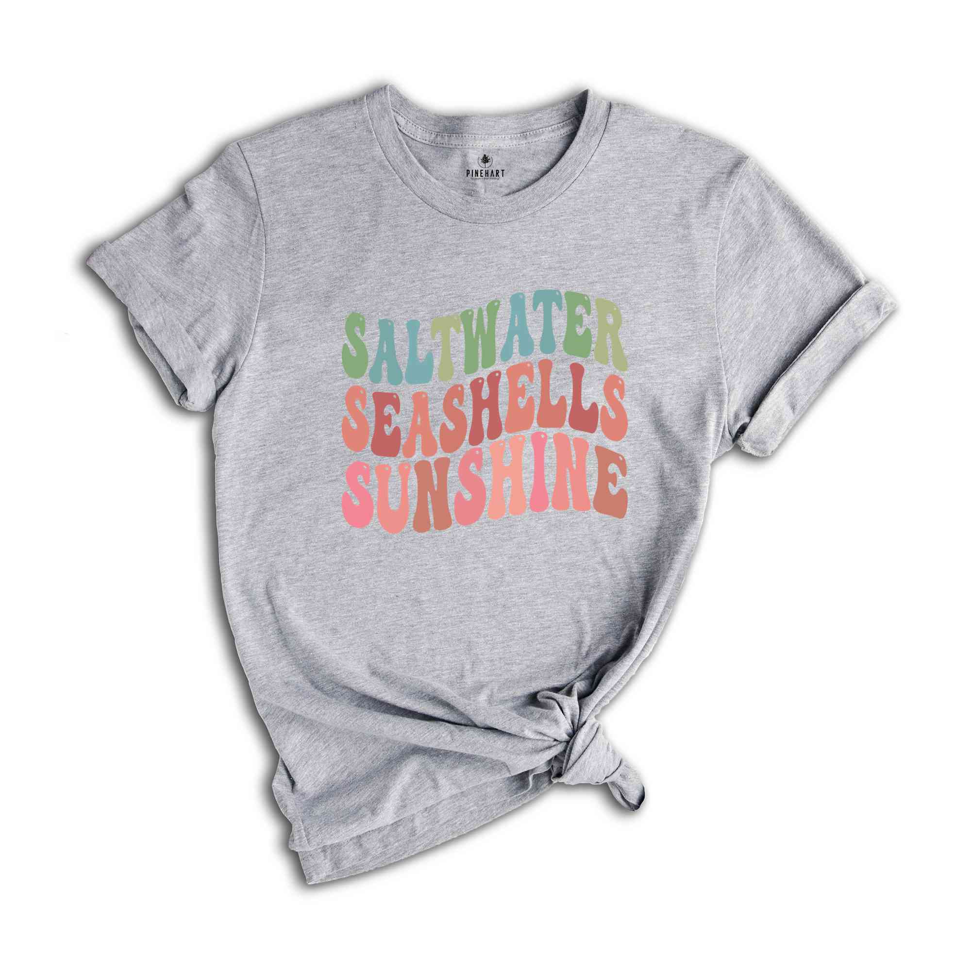 Saltwater Seashells Sunshine Shirt, Summer Shirt, Vacation Shirt, Beach Shirt, Summer Shirt, Vacation Mode Shirt, Sunshine Shir