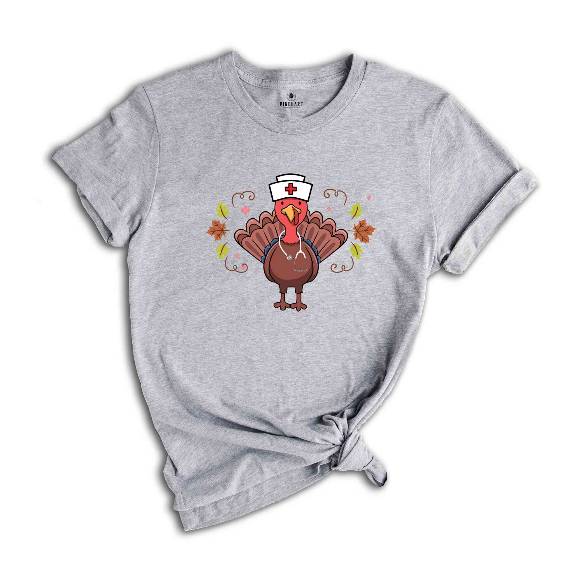 Nurse Turkey Shirt, Thanksgiving Nurse Shirt, Nurse T-Shirt, Gift for Nurse, Fall Nurse Shirt, Turkey Apparel, Cute Turkey Shirt