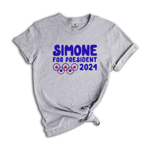 Simone For President 2024 Shirt, President Simone Biles, Funny Political Shirt, Election Shirt, Republican Shirt, Simone Biles Shirt