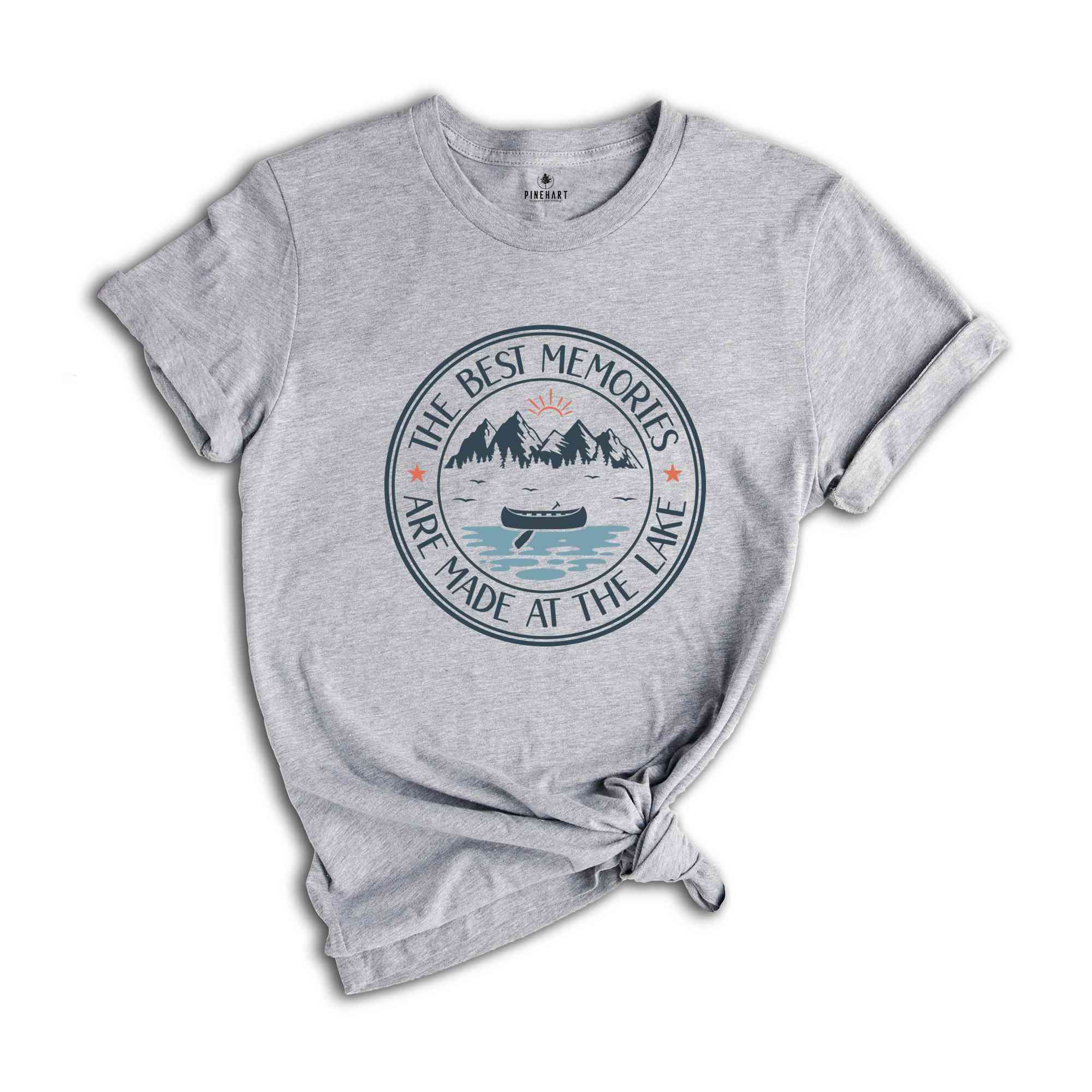 The Best Memories Are Made At The Lake Shirt, Lake Trip Tee, Camper Shirt, Summer Shirt, Lake Day Shirt, Adventurer Shirt, Sun Rays