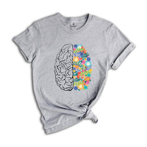 Brain Anatomy Shirt, Funny Nurse Tee, Women Nursing School Shirt, Nursing Student T-Shirt, Gift for Nurse, Brain Shirt