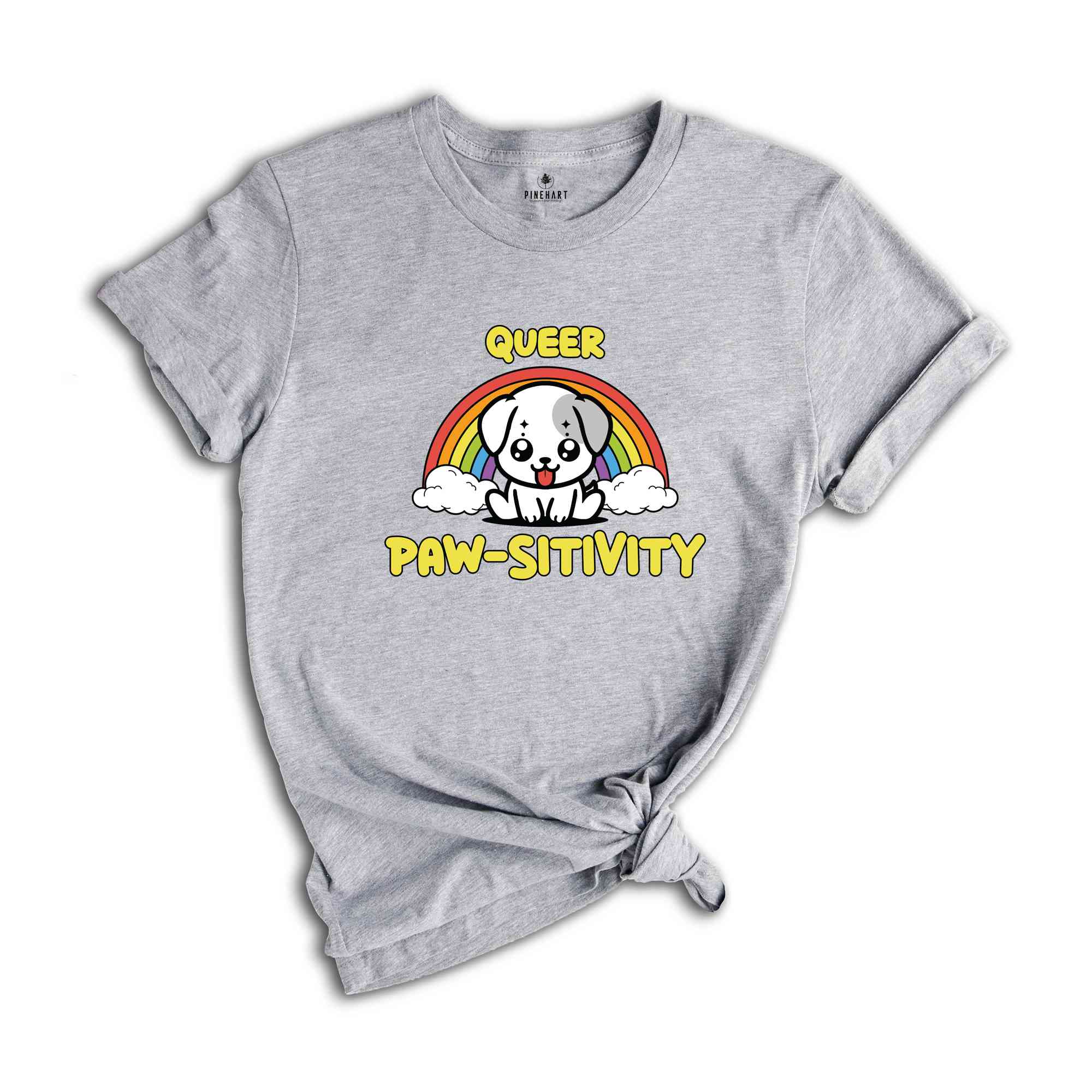 Queer Paw-Sitivity Shirt, Animal Lover Shirt, Cute LGBT Shirt, Pride Rainbow Shirt, Dog Lover Shirt, Dog Owner Shirt, Cute Dog Shirt