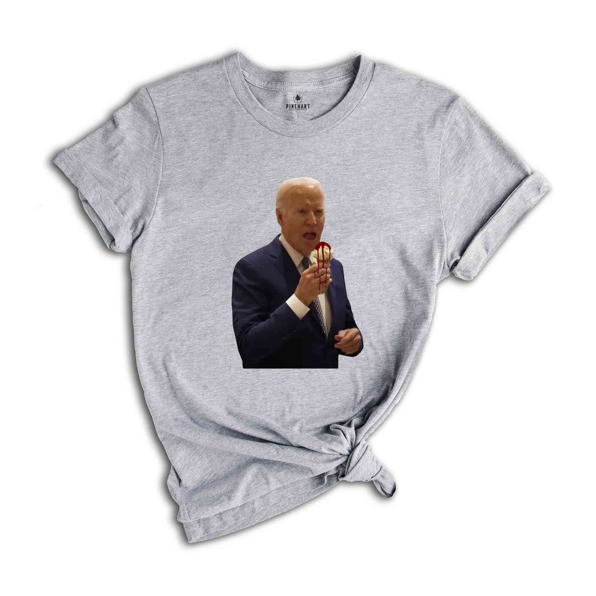 Joe Biden Ice Cream T-Shirt, Sarcastic Joe Biden Shirt, Cease Fire Shirt, Injustice T-Shirt, Stop The War Shirt