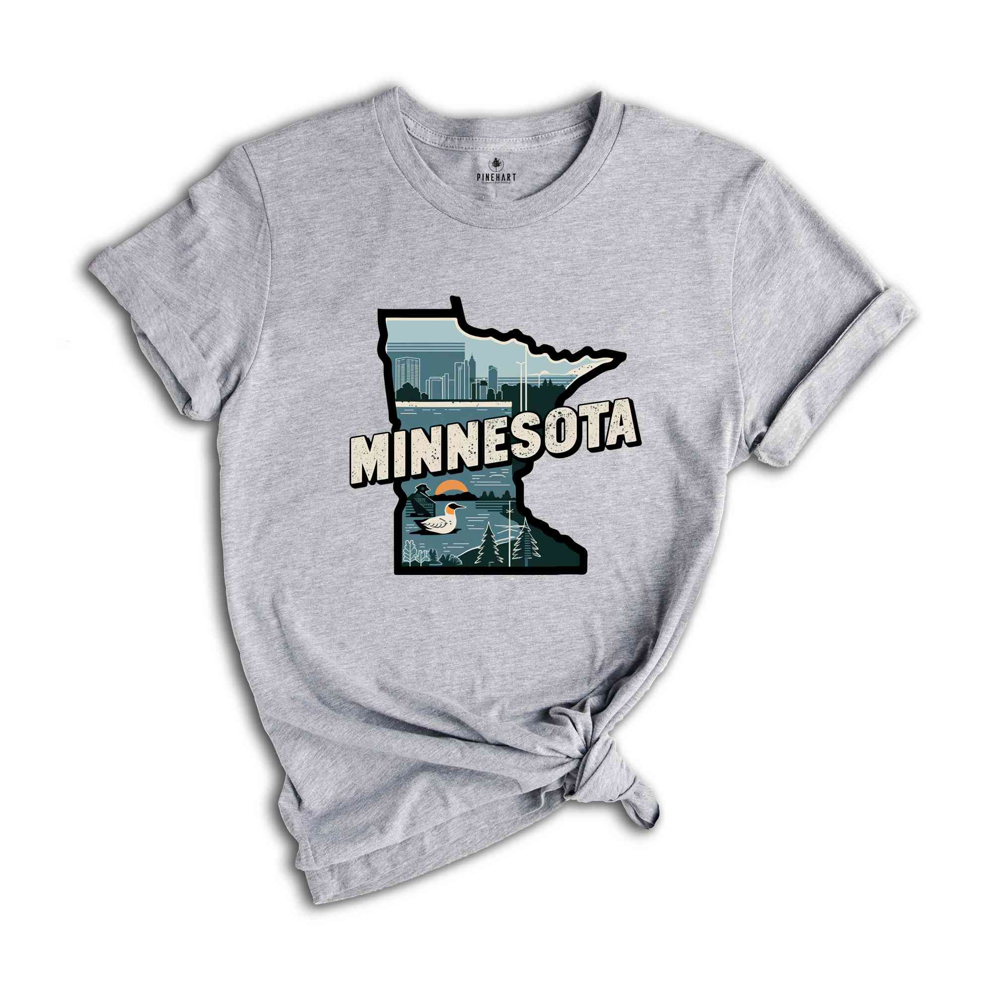 Retro State Of Minnesota Shirt, State Of Minnesota Shirt, State Shirt, Minnesota Shirt, Minnesota Lover Shirt, Family Trip Shirt, Travel Shi