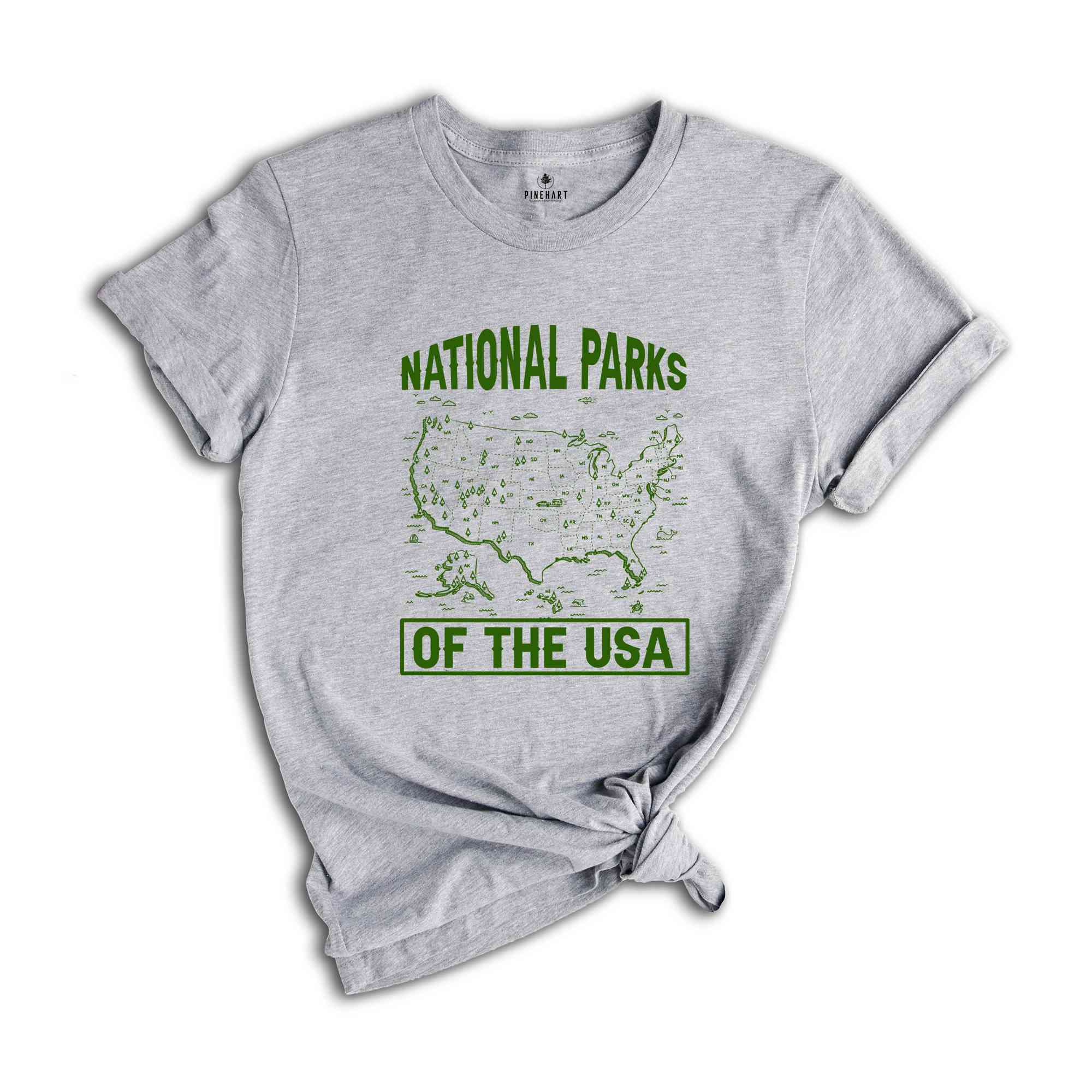 National Parks Of The USA Shirt, National Parks Shirt, National Park Vintage Shirt, USA National Parks Shirt, Save National Parks Shirt