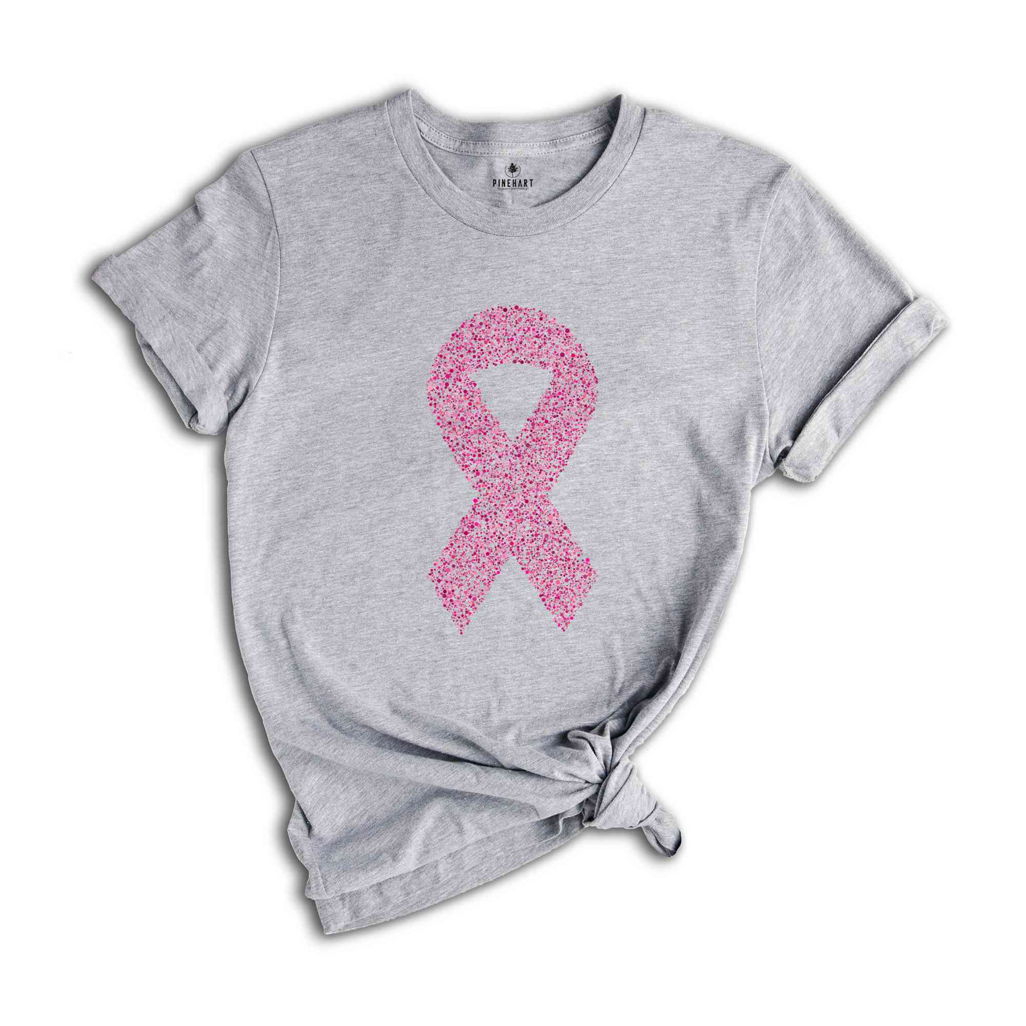 Cancer Awareness Shirt, Breast Cancer Shirt, Pink Ribbon Shirt, Cancer Ribbon Shirt, Motivational Shirt, Cancer Shirt