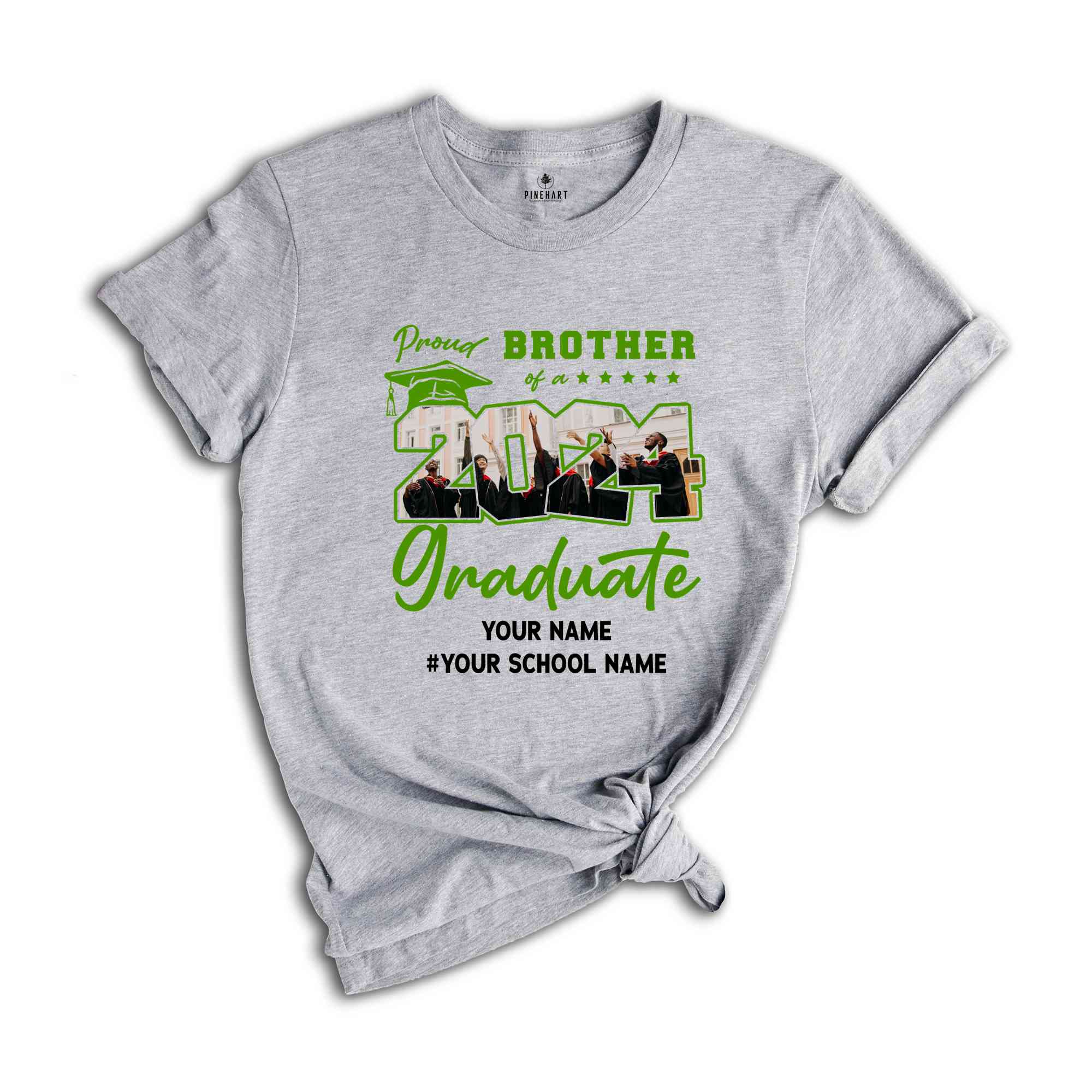 Family Graduate Shirts, Senior 2024 Tee, Graduate Gifts, Proud Family Shirt, Graduation 2024, Custom Graduate Tee, 2024 Graduate Shirts