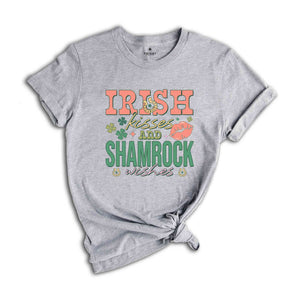 Irish Kisses And Shamrock Wishes Shirt, Shamrock Shirt, Irish Shirt, Saint Patricks Day Shirt, St Patricks Day