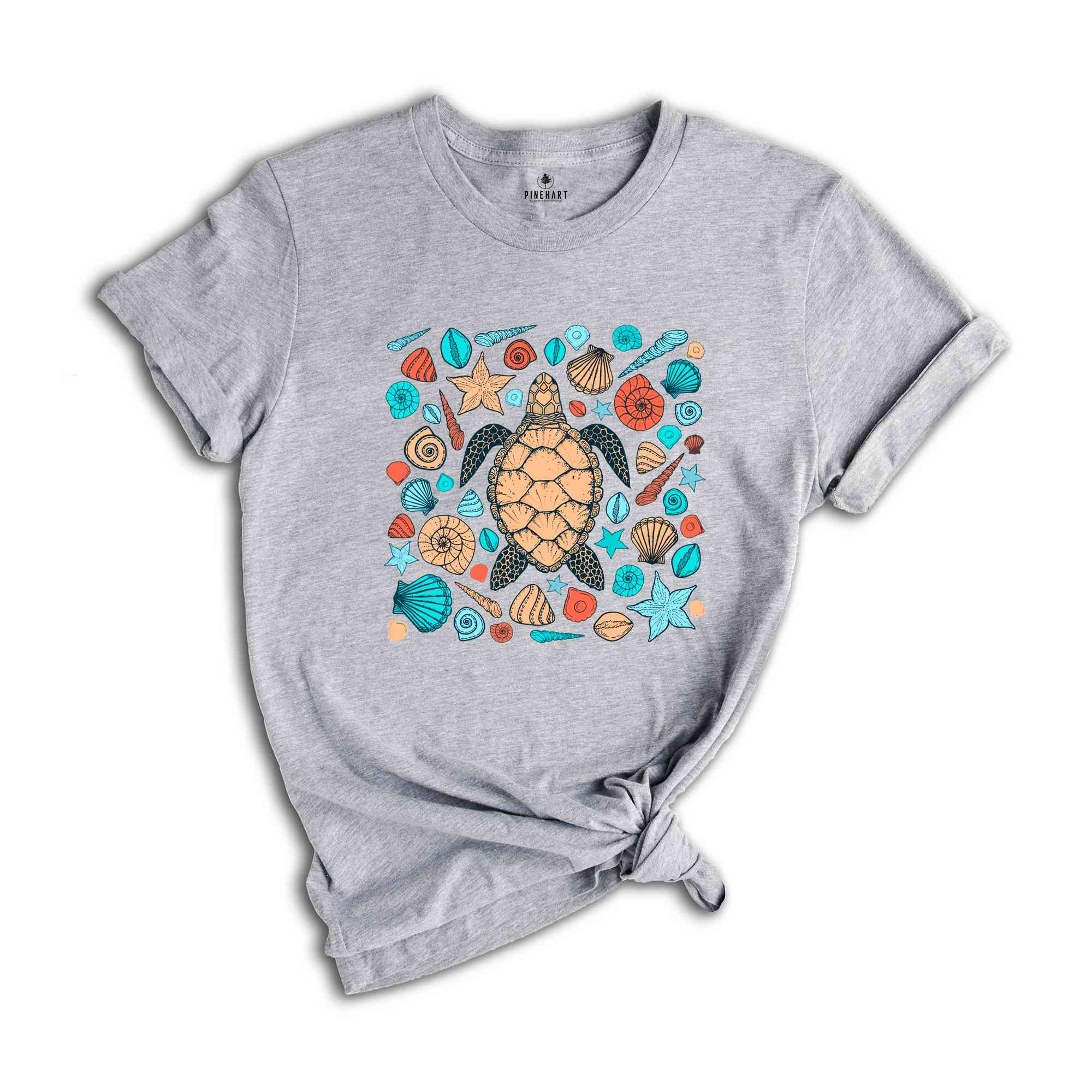 Turtle Shirt, Retro Sea Turtle, Beach Lover Shirt, Colorful Turtle Shirt, Save the Sea Turtles Shirt, Turtle Lover Shirt