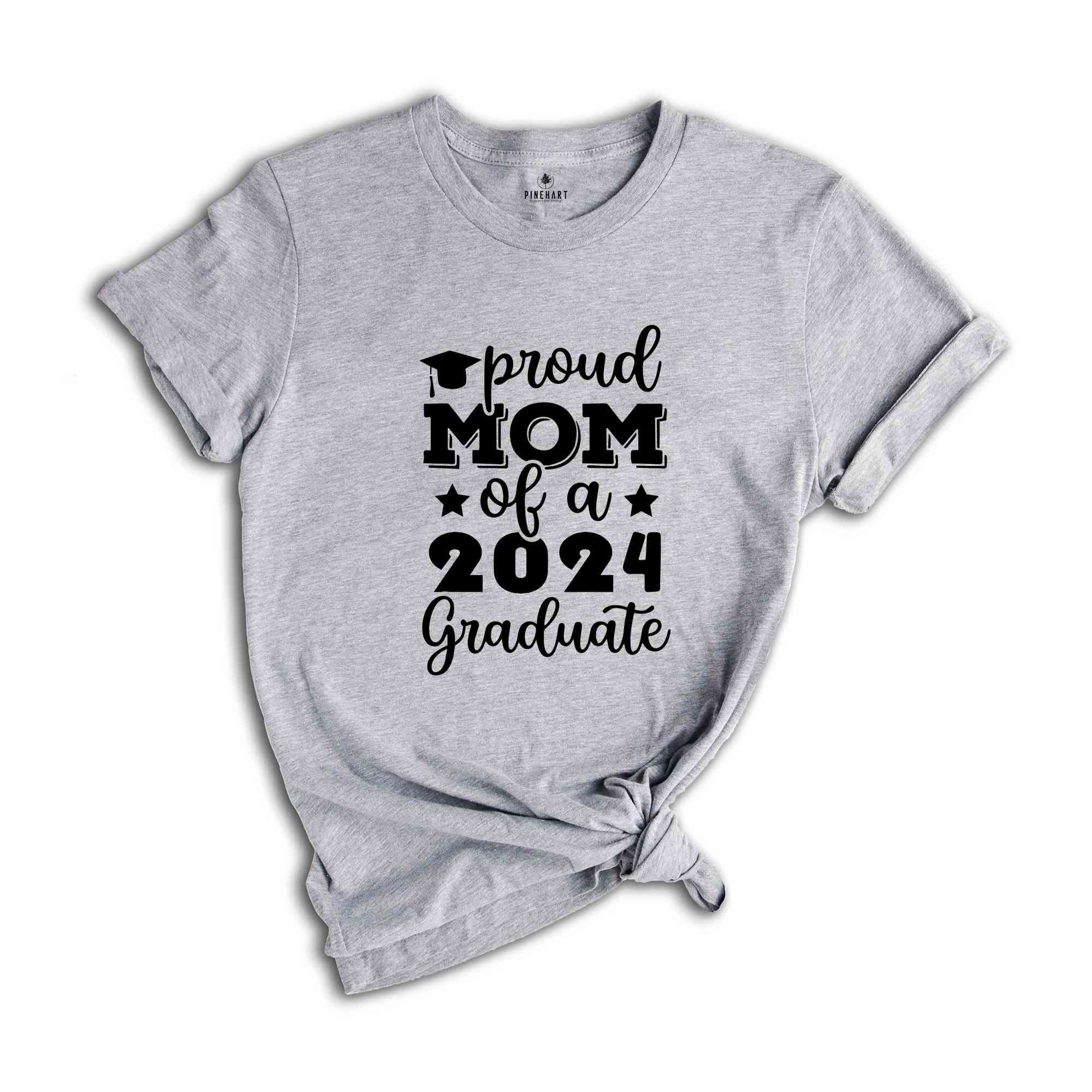 Proud Dad of a 2024 Graduate Shirt, Proud Mom of a 2024 Graduate Shirt, Family Matching Shirt, Mother's Day Gift, Class Of 2024