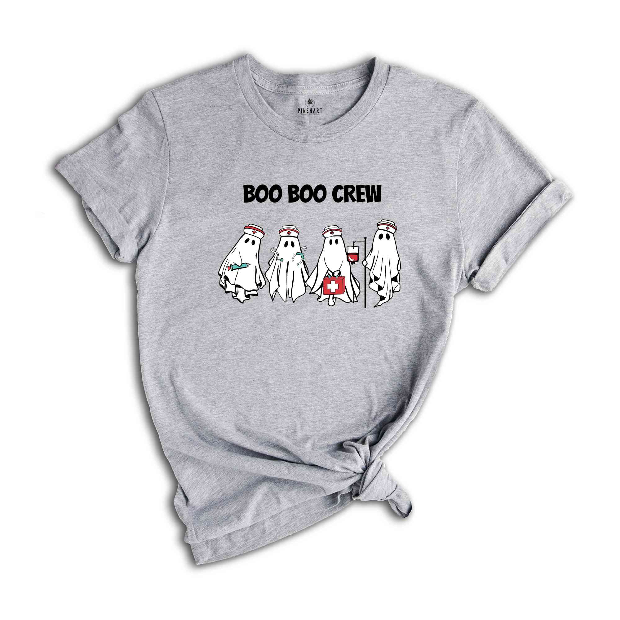 Ghost Nurse Shirt, Boo Boo Crew Shirt, Halloween Nurse Tee, Spooky Nurse Shirt, Nursing Halloween Shirt, Boo Nurse Shirt