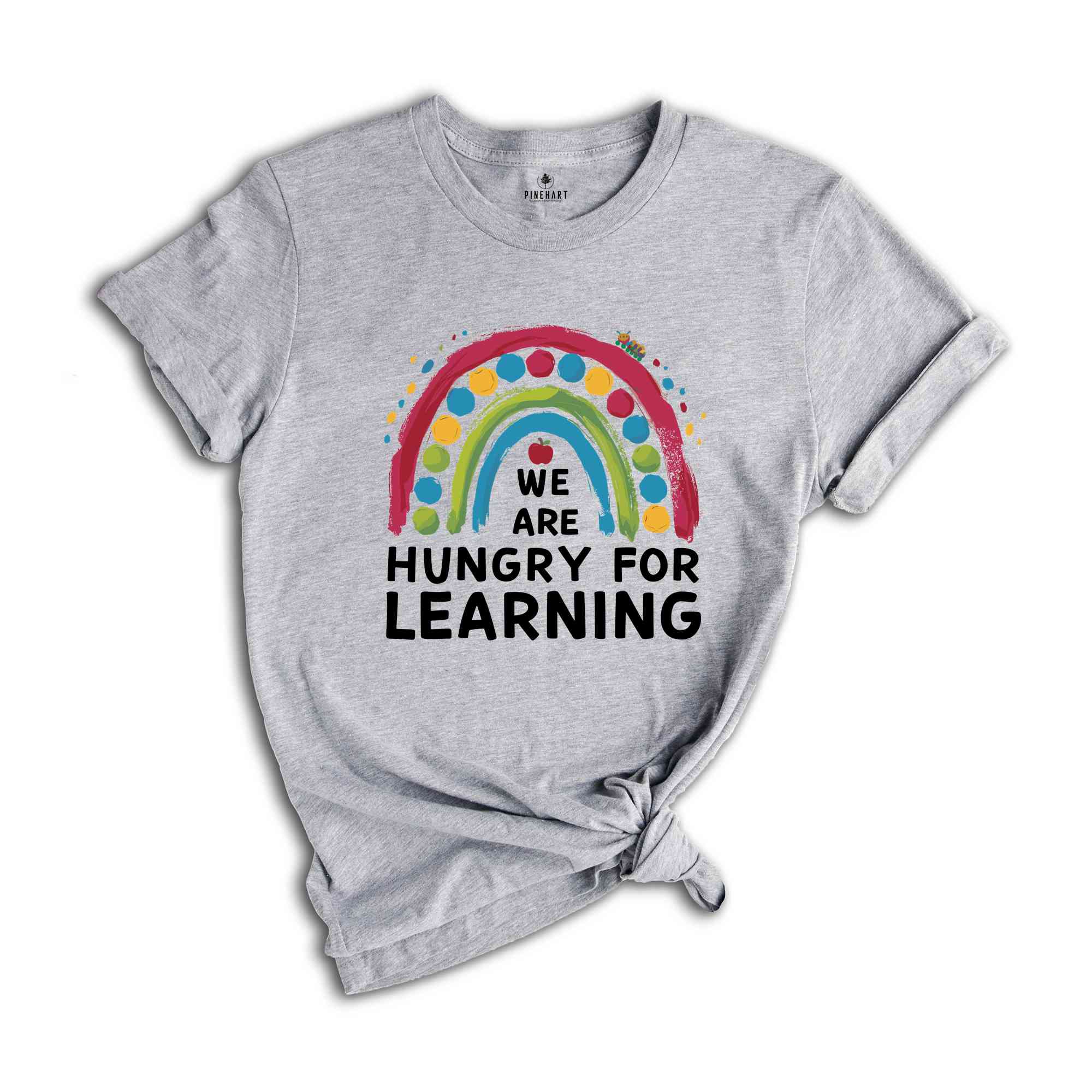 We Are Hungry For Learning Shirt, Back To School Gift, 1st Day Of School, Funny Teacher Shirt, Teacher Gifts, Teacher Shirt