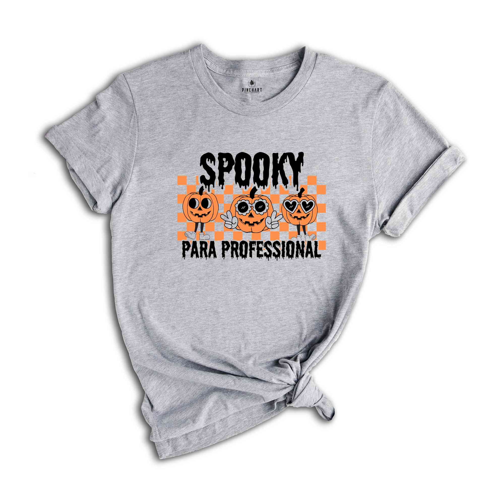 Spooky Para Professional Shirt, Funny Halloween Shirt, Halloween Gift, Spooky Season Shirt, Pumpkin Shirt, Teacher Halloween Shirt