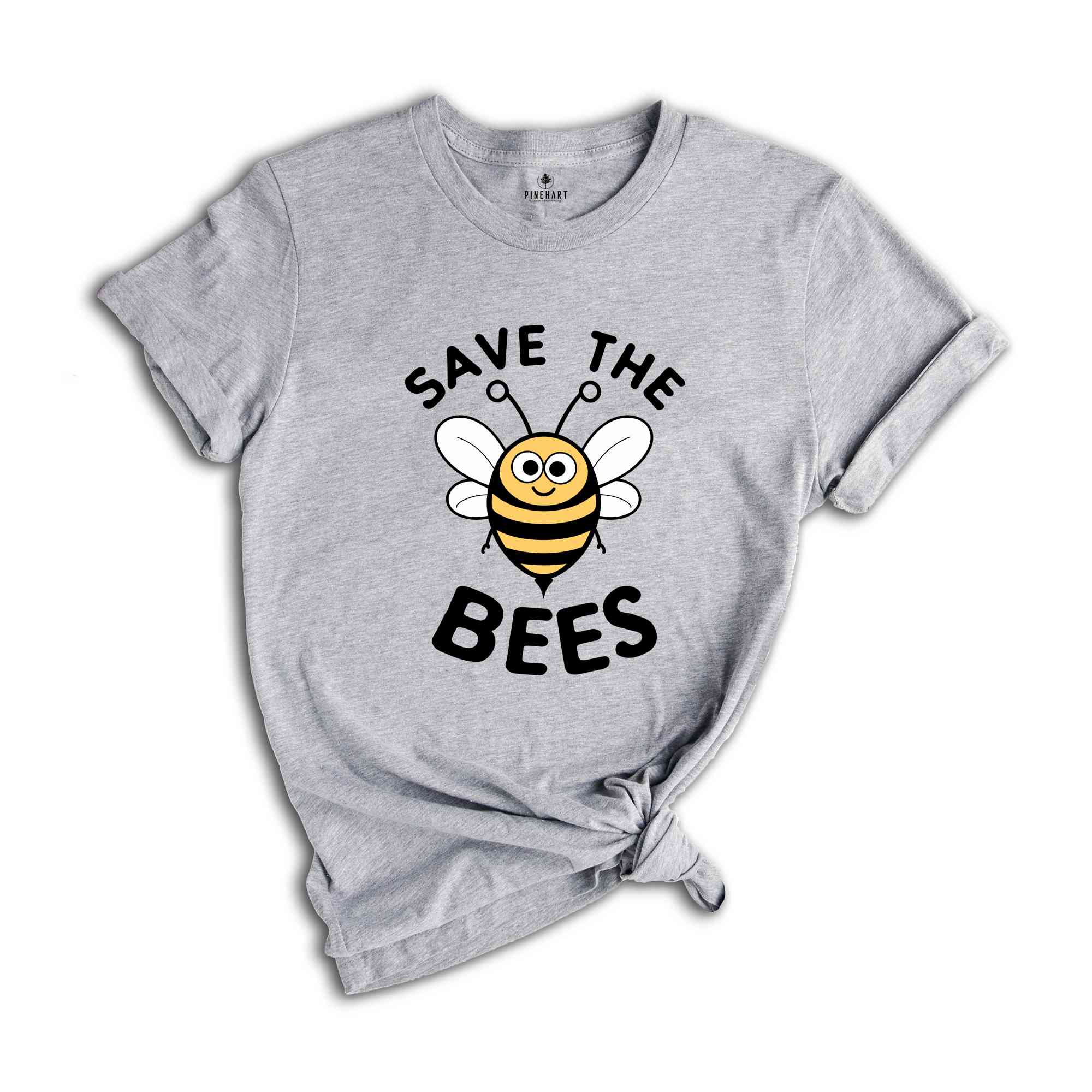 Save The Bees T-Shirt, Cute Bee T-Shirt, Beekeeper T-Shirt, Powerful Shirt, Advocative Shirt, Ecology Shirt, Honeybee Shirt, Biology Shirt