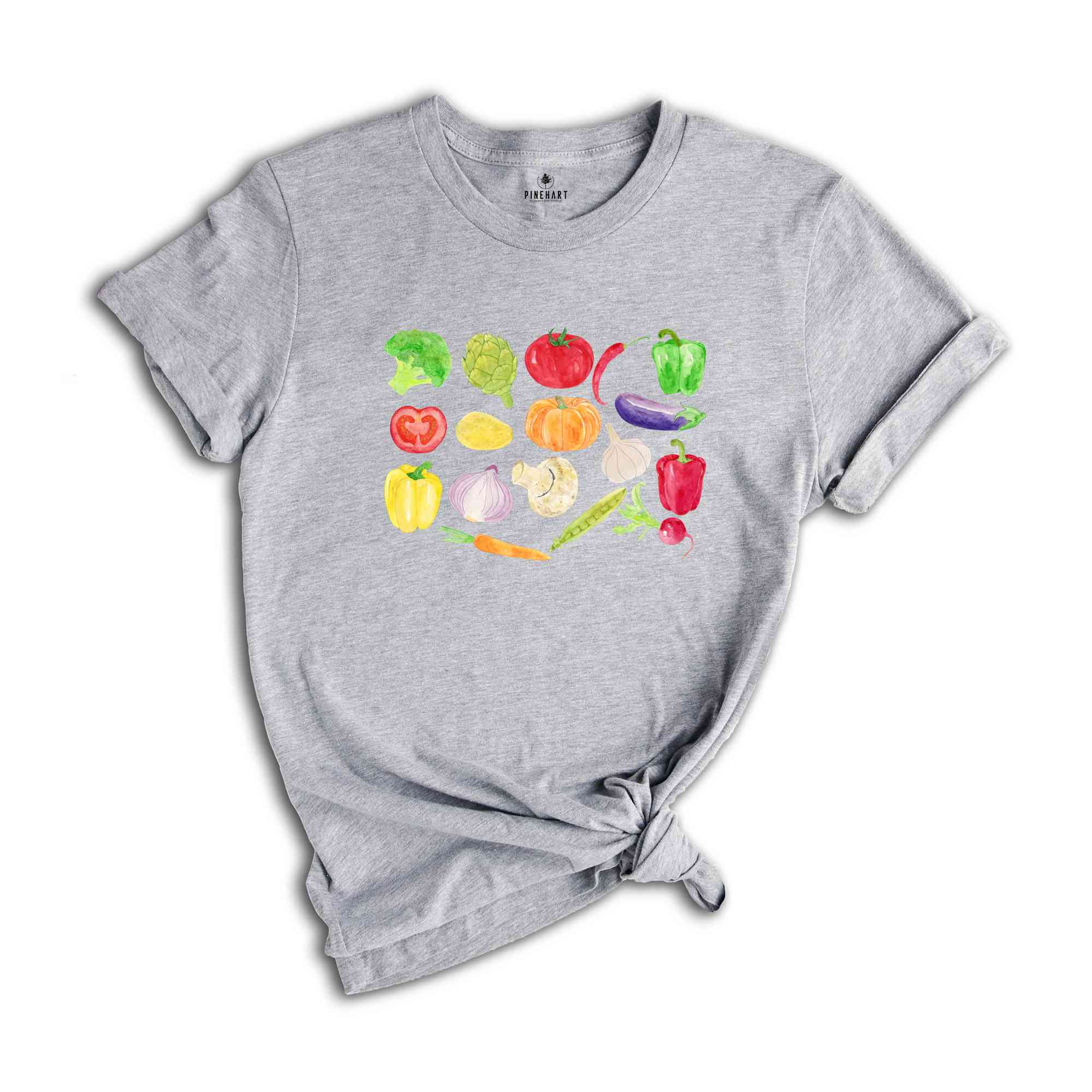 Garden Vegetables Shirt, Gift For Gardener, Garden Lover Shirt, Farm Life Shirt, Vegan Gifts, Foodie Shirt