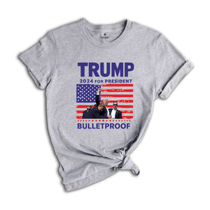 Trump assassination Shirt, Trump President Shirt, Trump 2024 Supporter Tee, Republicans Tee, Election USA 2024, MAGA Tee, free trump Shirt