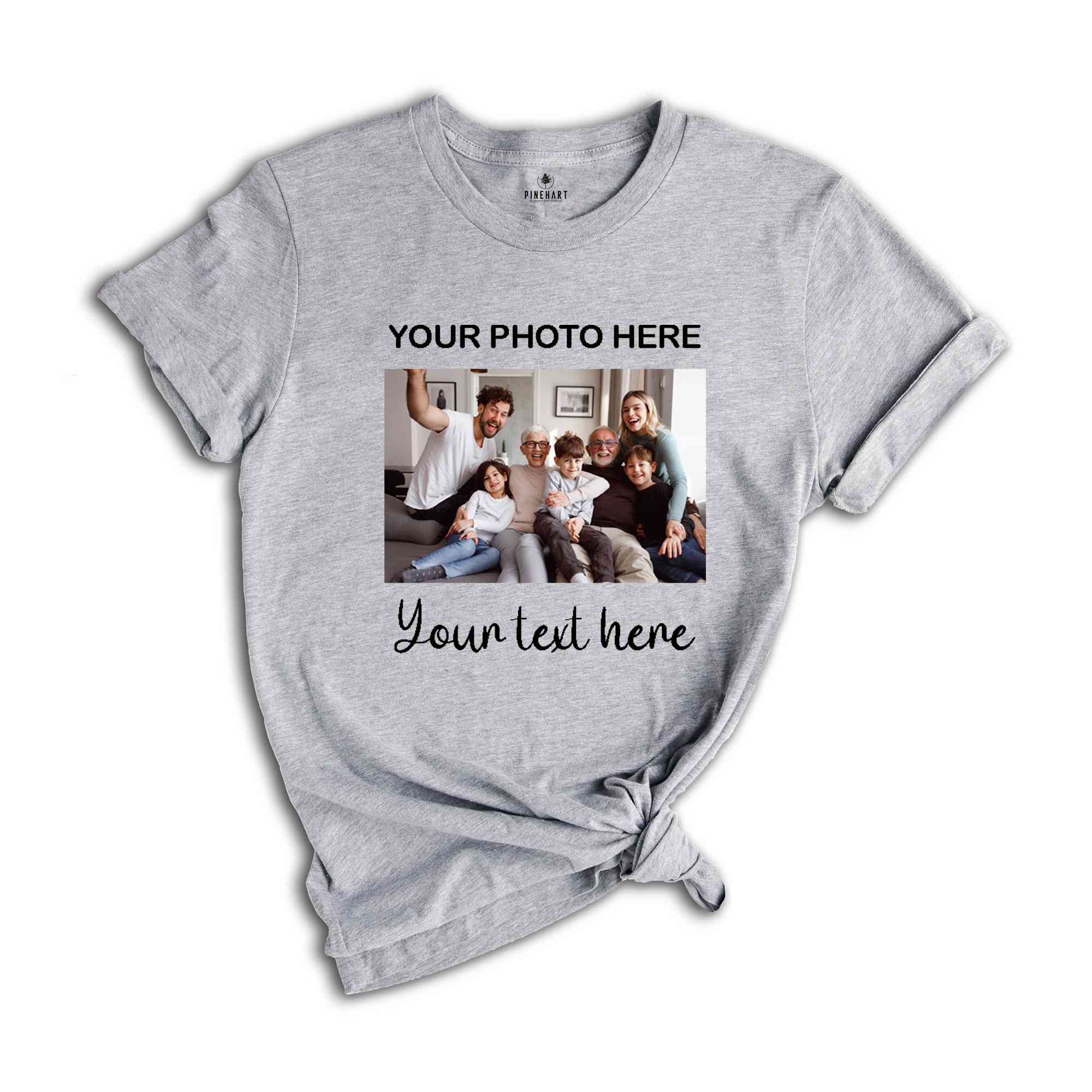 Custom Photo Shirt, Personalized Custom Text, Custom Text Shirt, Personalized Photo Shirt, Birthday photo Shirt, Custom Picture Shirt