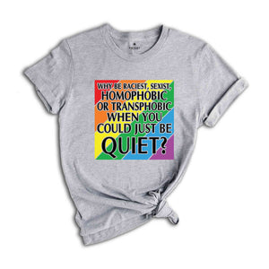 Rainbow Pride Shirt, Queer Shirt, Pride Ally Shirt, Love Is Love, Equality Shirt, Gay Pride Shirt, Lesbian Pride Shirt, Pride Outfit