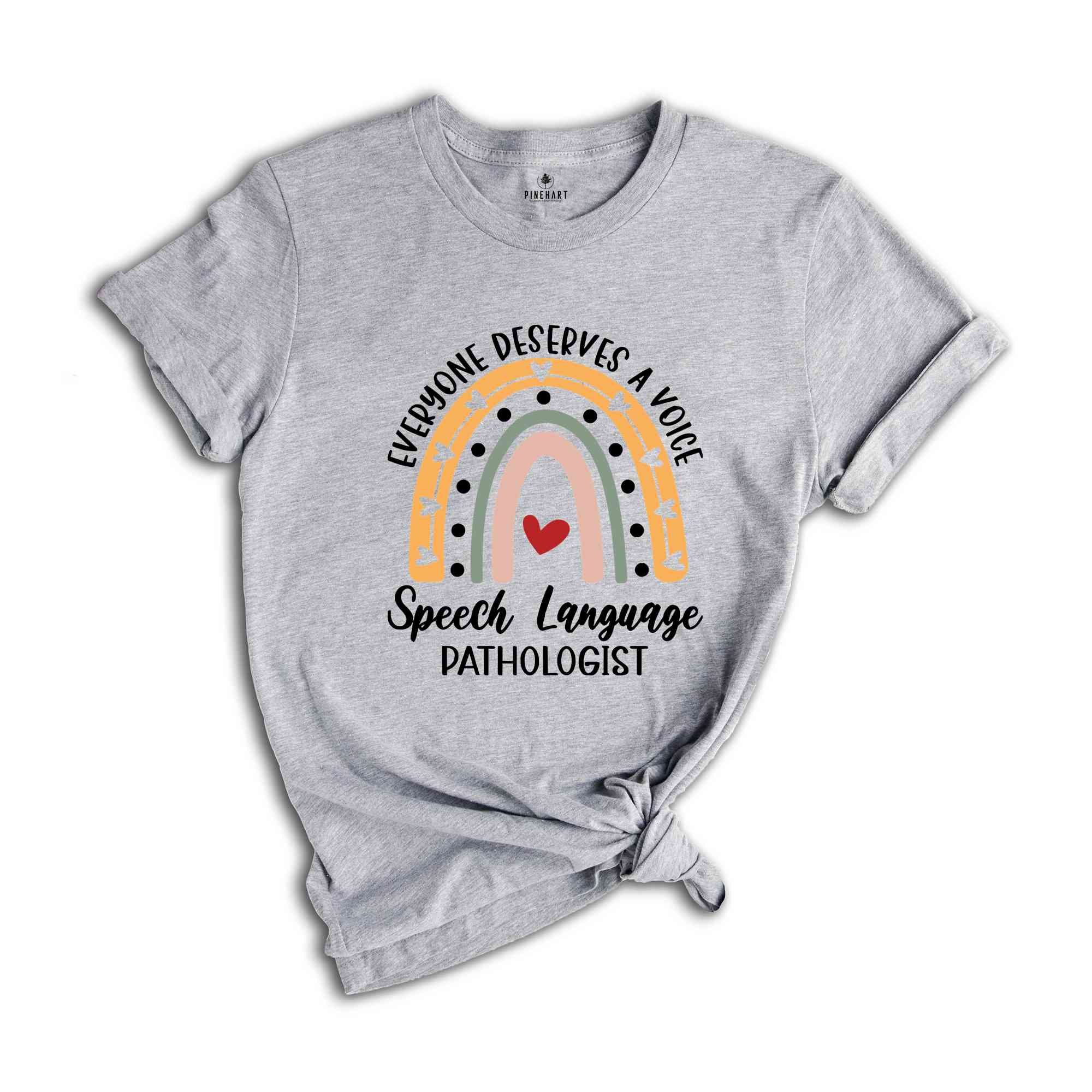 Everyone Deserves a Voice, Speech Language Pathologist Shirt, Speech Pathology T-Shirt, Speech Therapist Outfit, SLP Retro Shirt