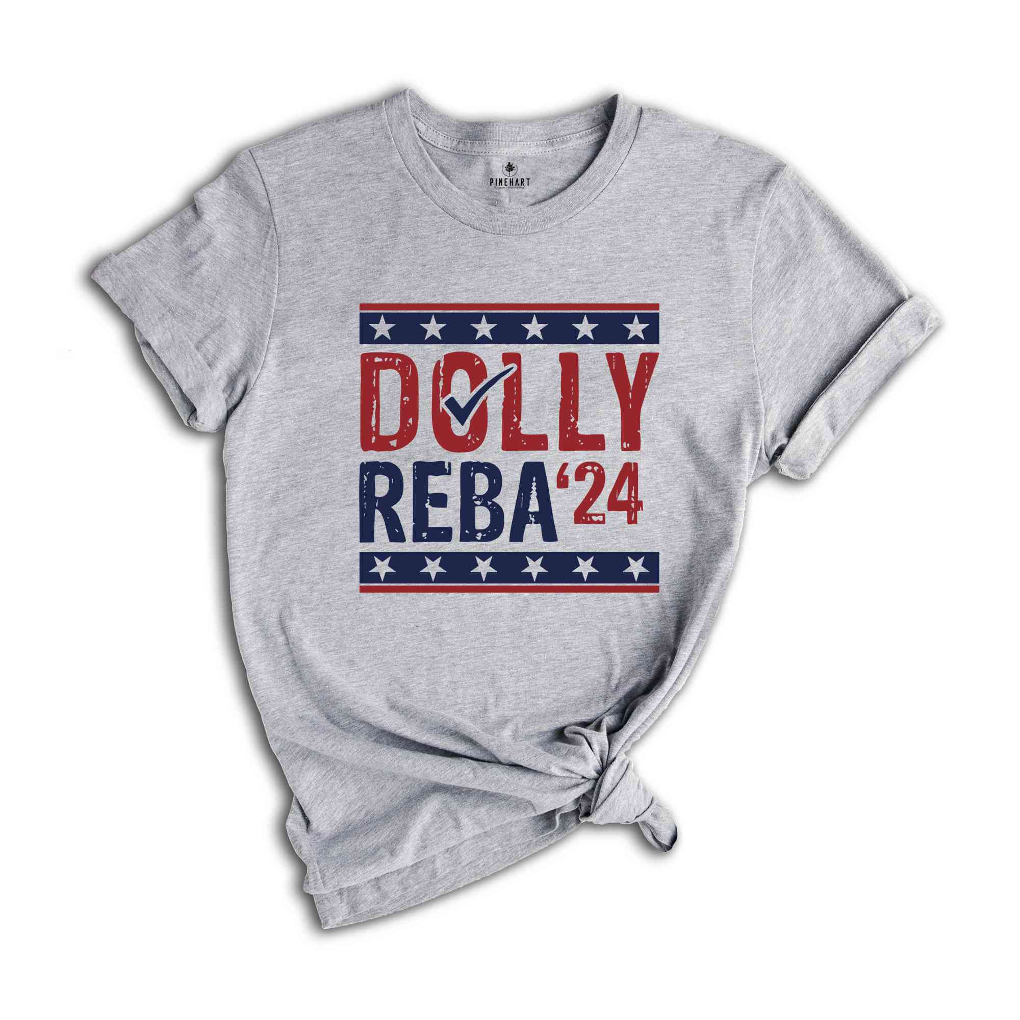 Dolly Reba 2024 Shirt, 2024 Election Shirt, Dolly and Reba For President, Funny Election Shirts, 4th of July Shirts, Country Music Shirts