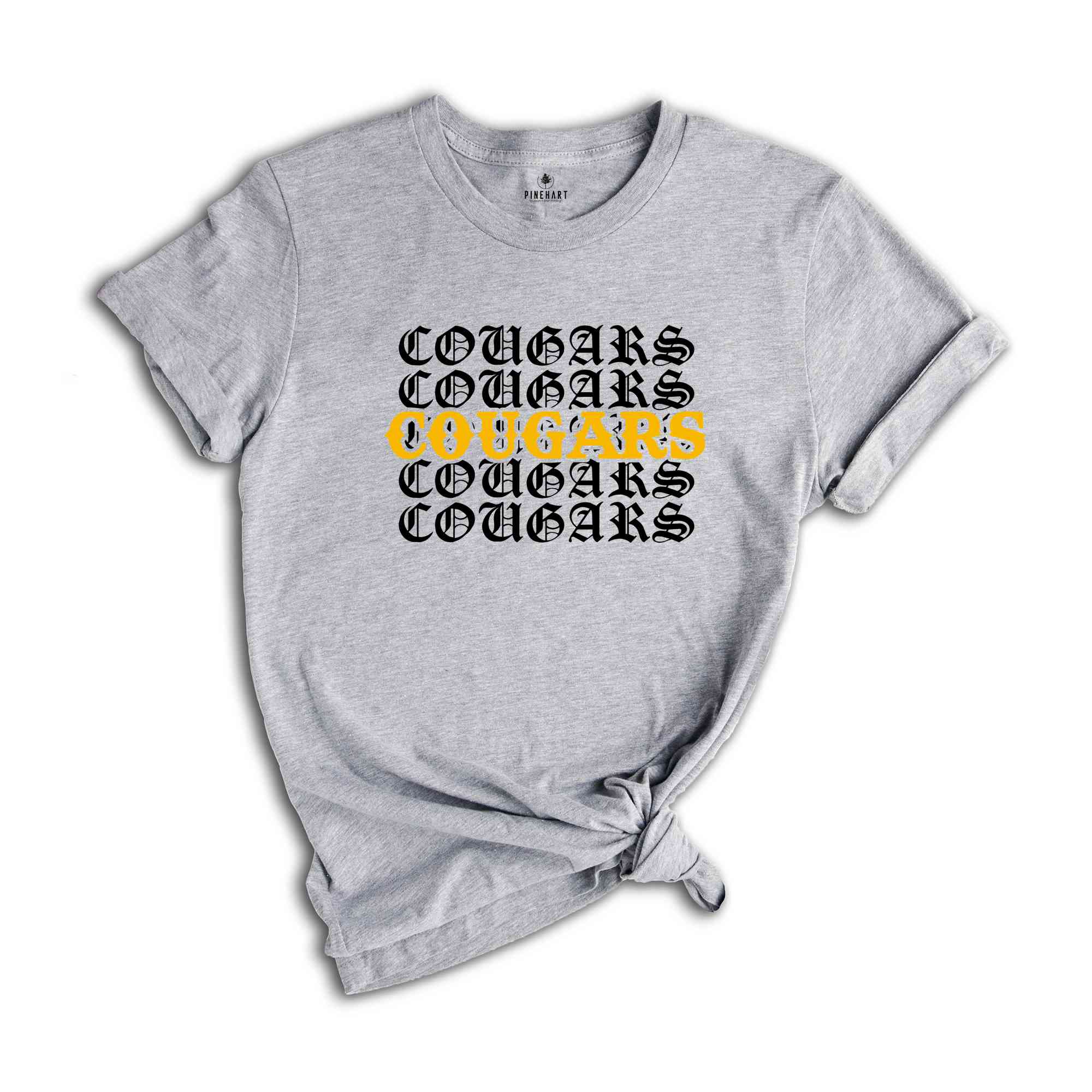 Team Mascot Cougars Team Shirt, Cougars Team Spirit Gift, Cougars Fan Shirt, Cougars School Shirt, Mascot Empire Shirt