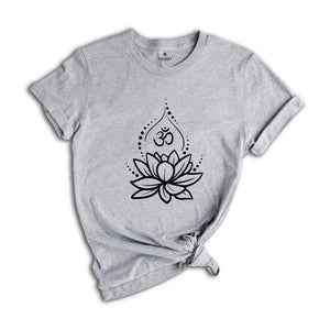 Breathe Symbol Shirt, Yoga T-shirt, Motivational Inspirational Shirt, Meditation Tshirt, Yoga Tees, Yoga Lover Shirt, Spiritual Shirt