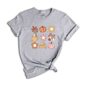 Retro Fall Shirt, Fall Vibes Shirt, Thanksgiving Shirt, Autumn pumpkin Shirt, Pumpkin Spice Shirt, Thankful Mom Shirt, Fall Autumn Shirt