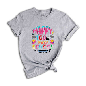 Happy 100th Day Of School Shirt, School Appreciation, Teacher Shirt, 100th Day Of School Gift, School Shirt, Back To School Shirt