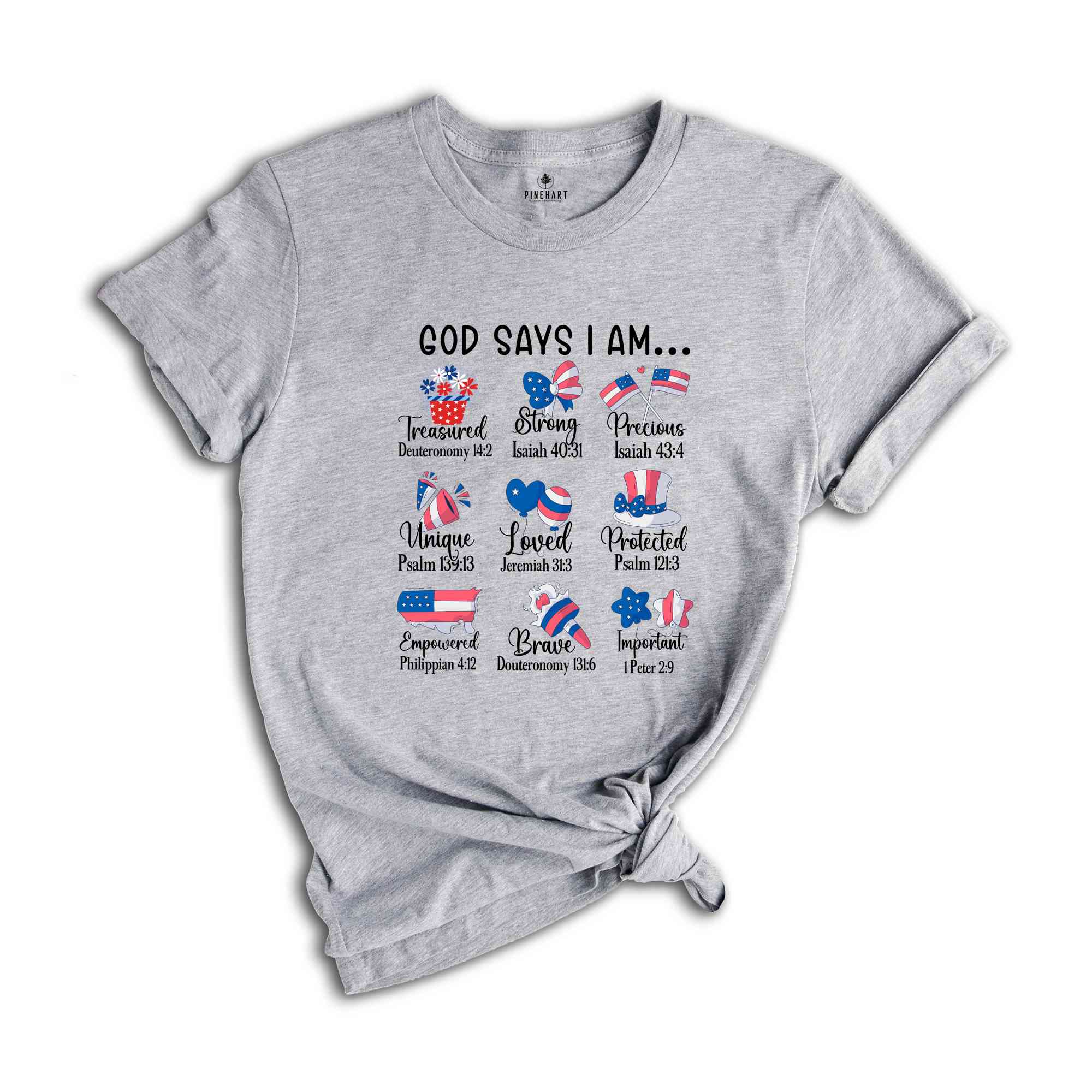 God Says I Am Shirt, America Flag Shirt, Patriotic Shirt, Independence Day Shirt, Republican Shirt, USA Shirt, America Shirt, 4th Of July