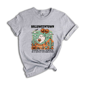 Halloweentown Shirt, Where Being Normal Is Vastly Overrated Shirt, Halloween 1998 Shirt, Halloween Shirt, Retro Halloween Shirt, Fall Shirt